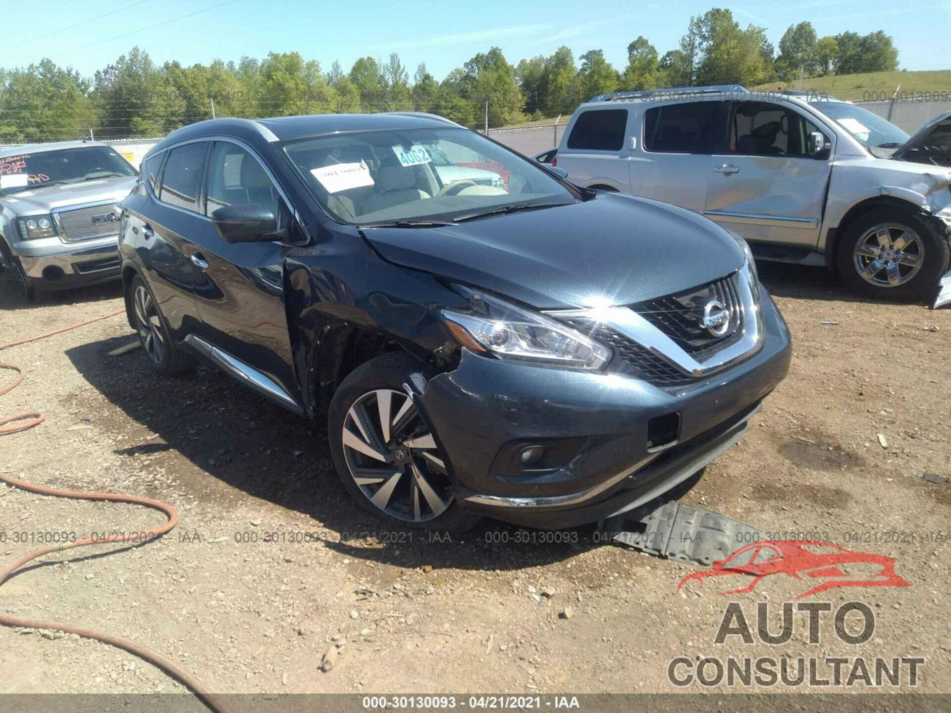 NISSAN MURANO 2017 - 5N1AZ2MG9HN113002