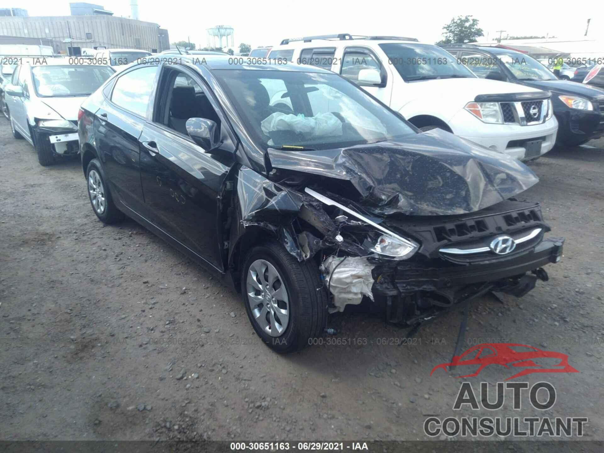 HYUNDAI ACCENT 2017 - KMHCT4AE4HU355405
