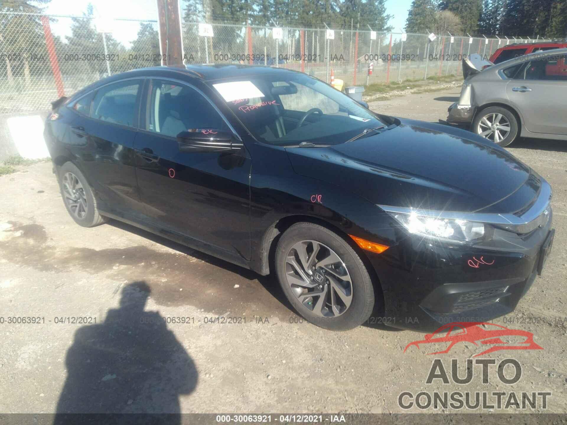 HONDA CIVIC SEDAN 2016 - 2HGFC2F76GH571629