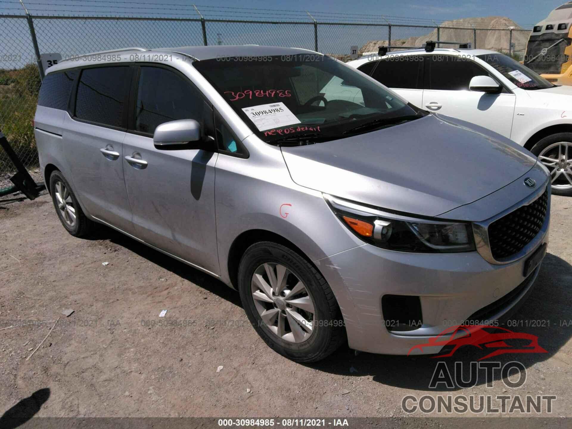 KIA SEDONA 2016 - KNDMB5C14G6150827