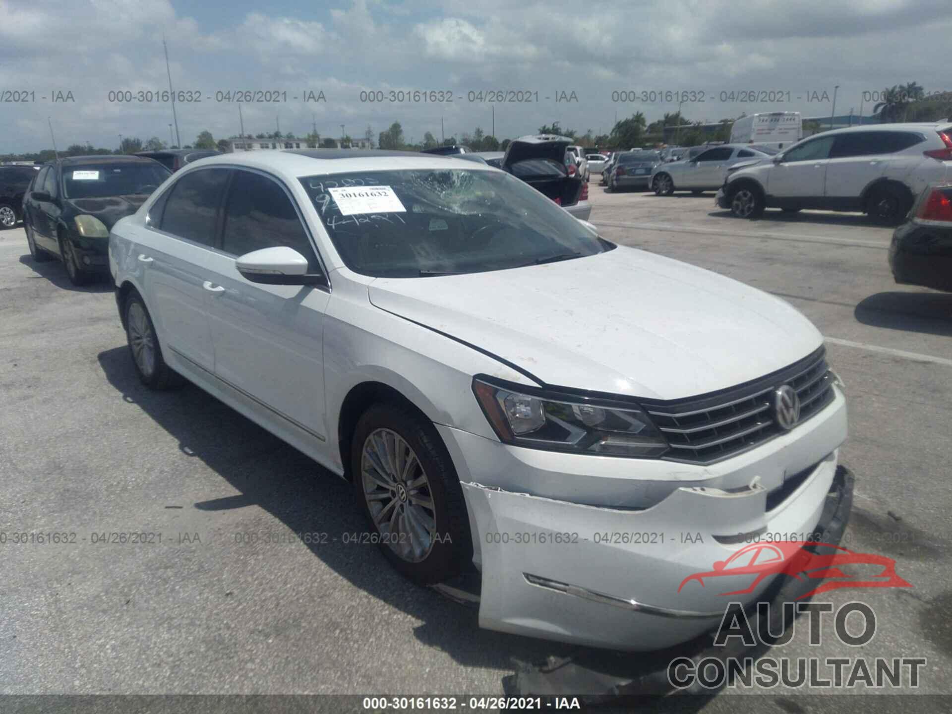 VOLKSWAGEN PASSAT 2016 - 1VWBS7A37GC019543