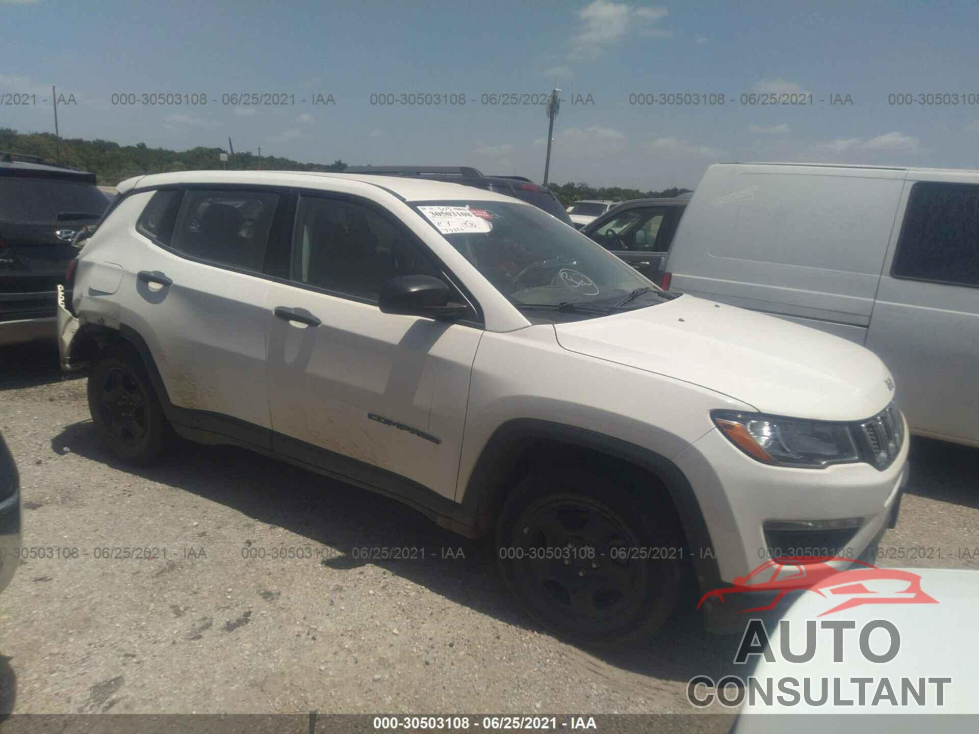 JEEP COMPASS 2017 - 3C4NJCAB1HT661054