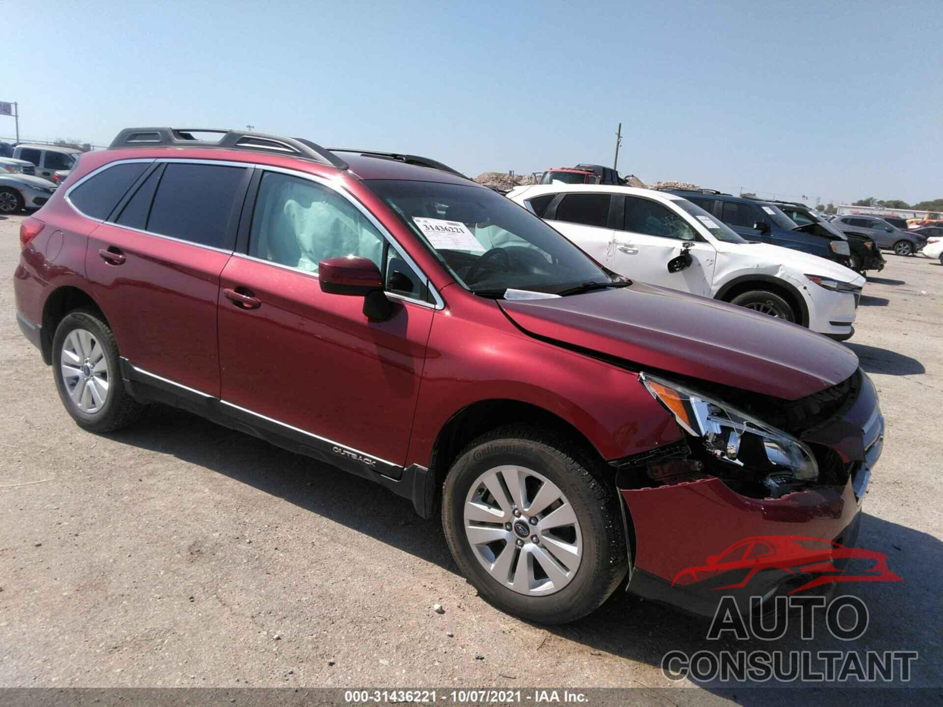 SUBARU OUTBACK 2016 - 4S4BSACC1G3244971