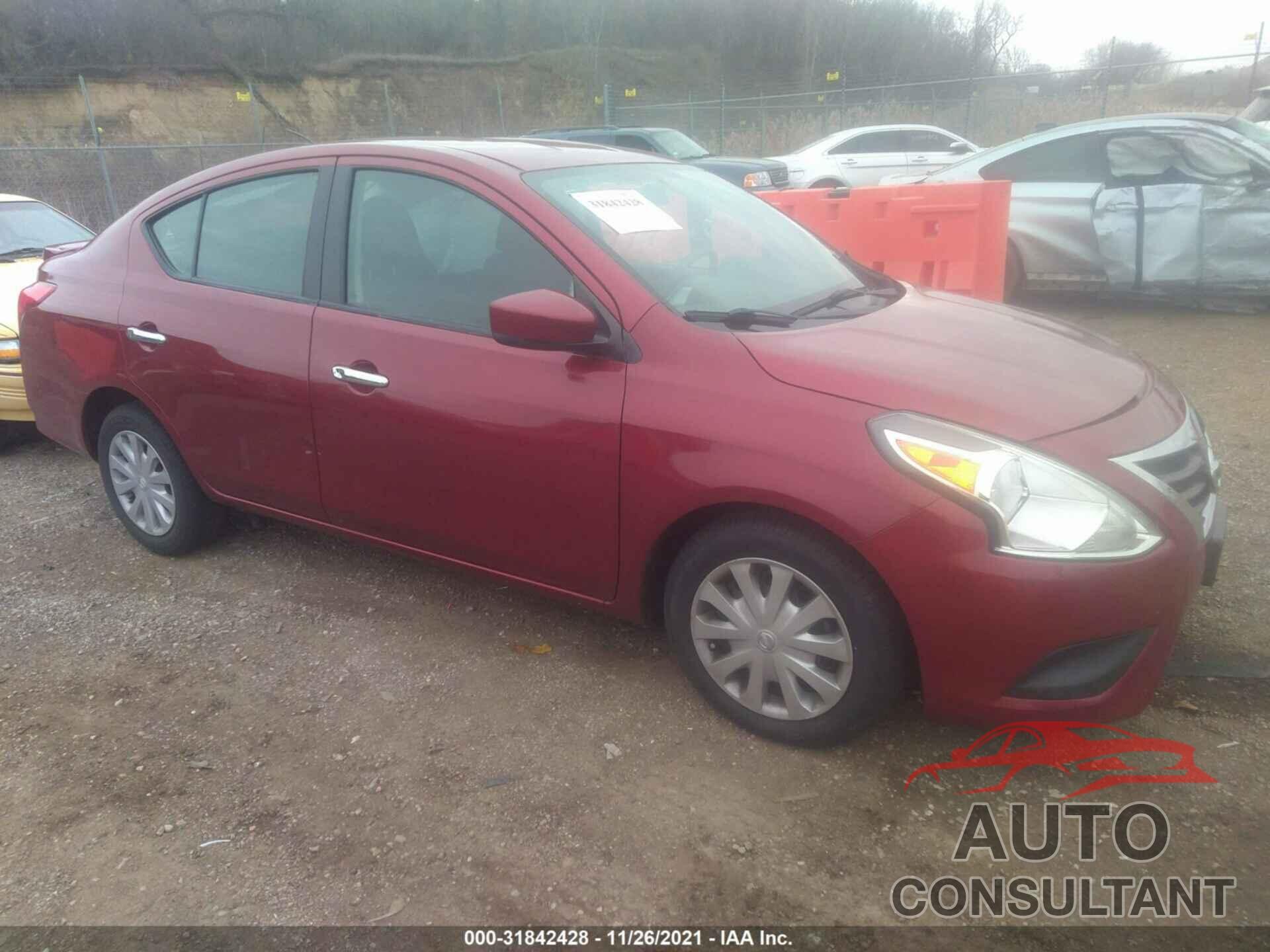 NISSAN VERSA 2016 - 3N1CN7APXGL884581