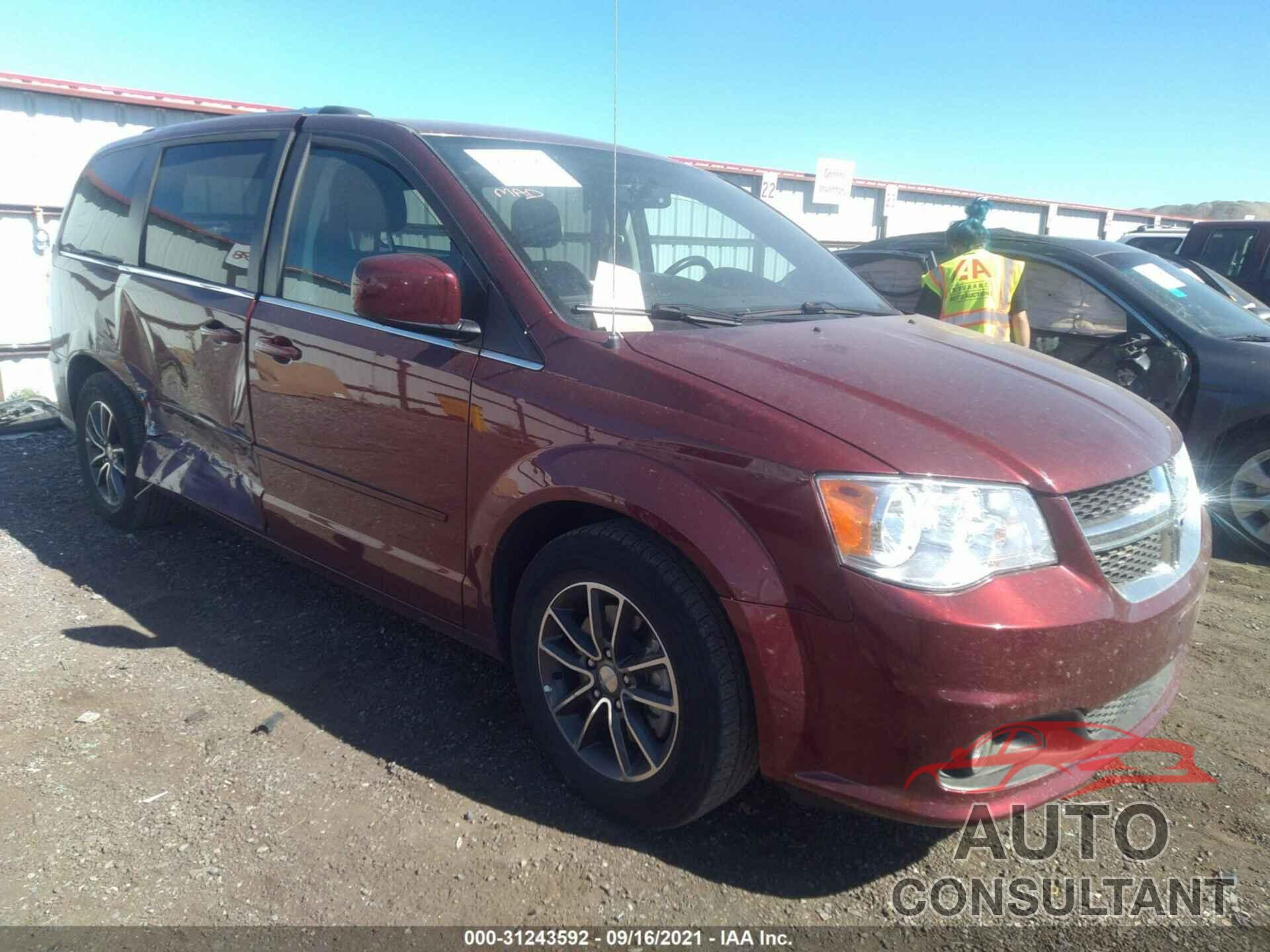 DODGE GRAND CARAVAN 2017 - 2C4RDGCG0HR808251