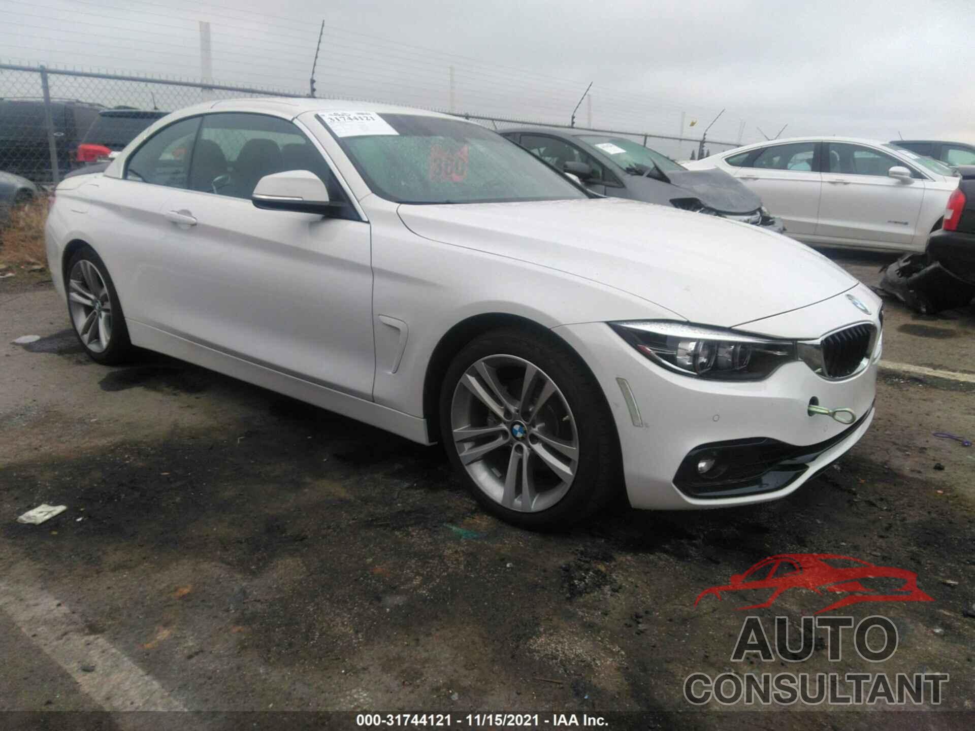 BMW 4 SERIES 2018 - WBA4Z1C51JEC72730