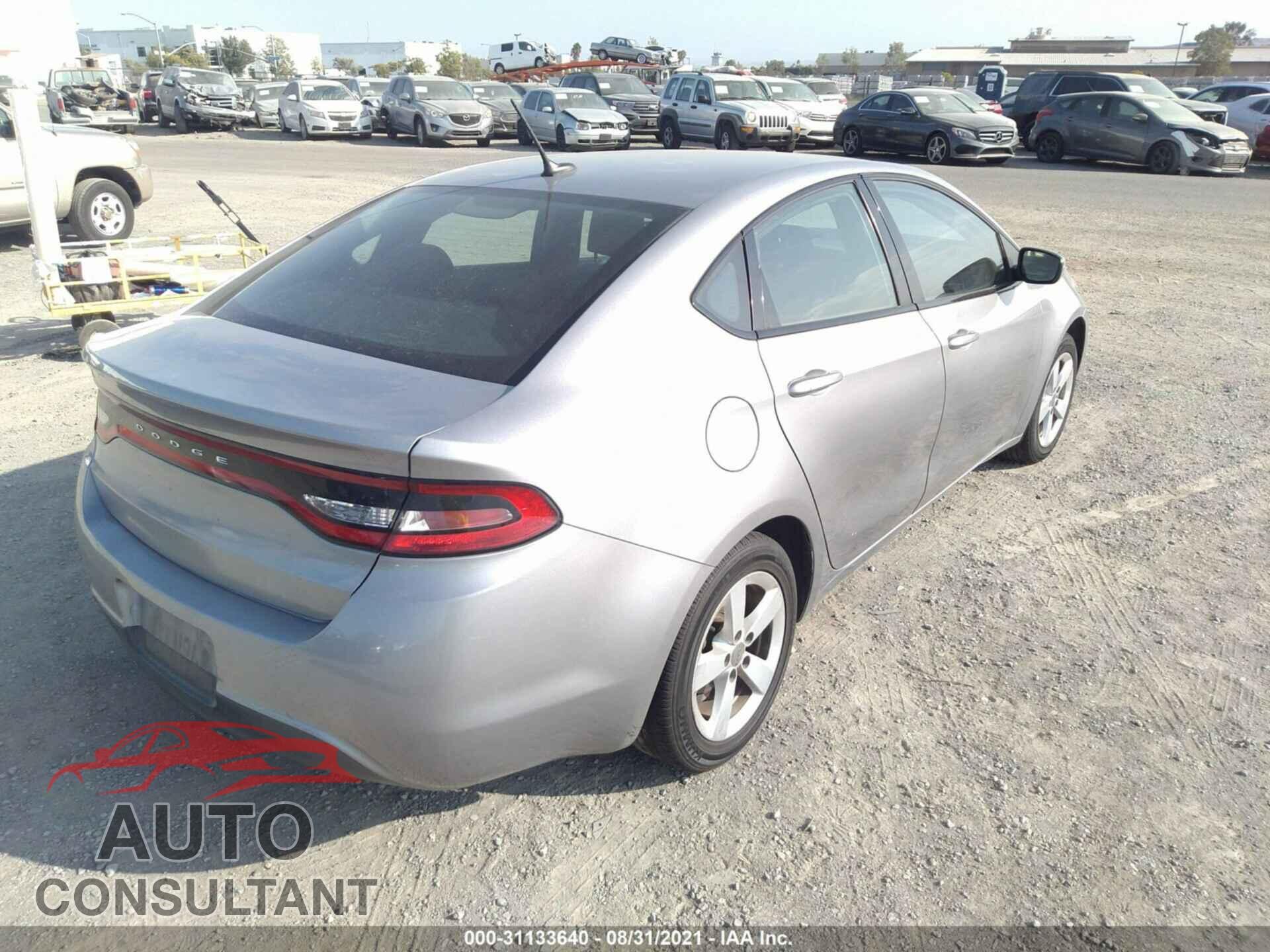 DODGE DART 2016 - 1C3CDFBBXGD668074