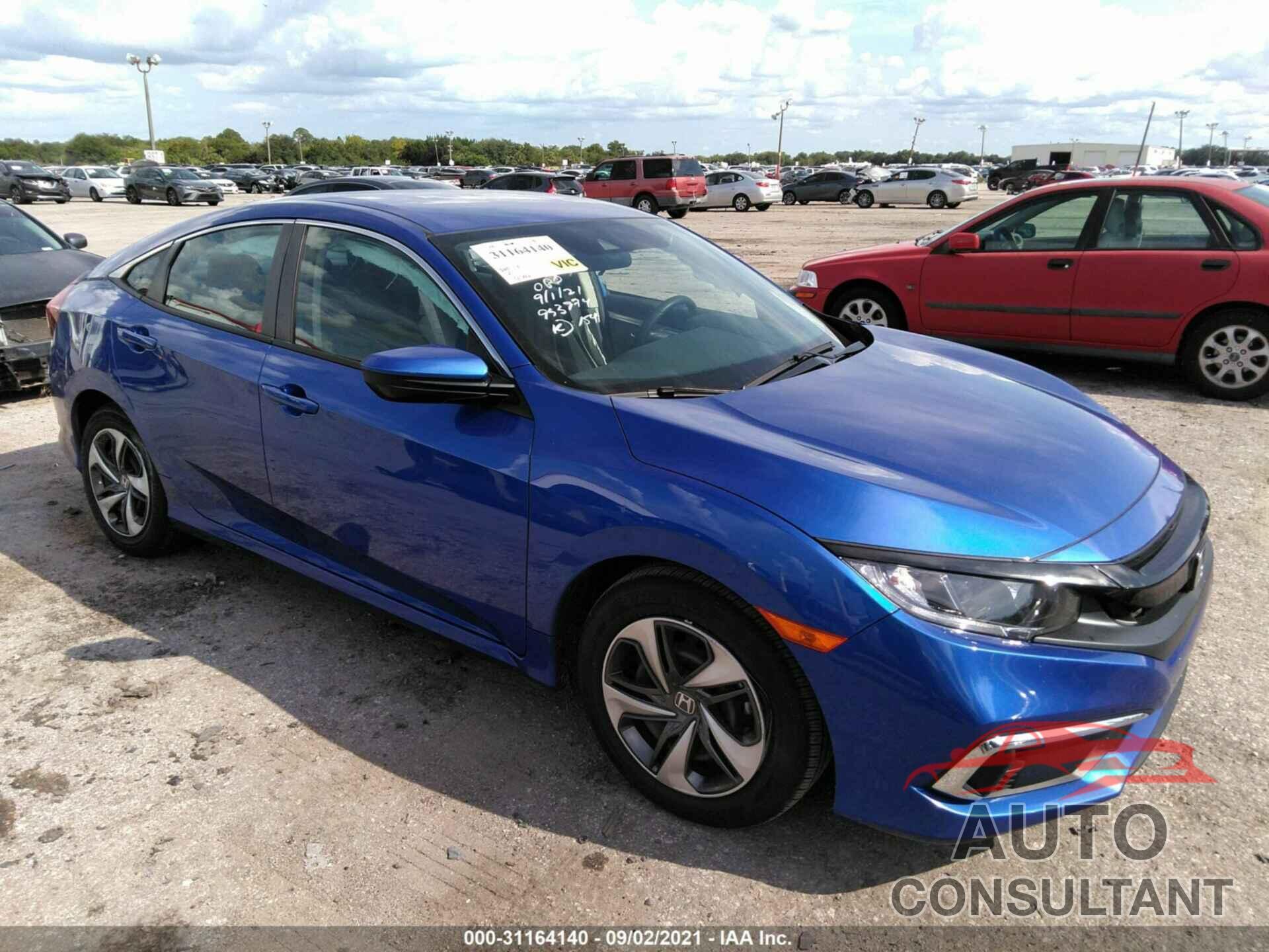 HONDA CIVIC SEDAN 2020 - 19XFC2F61LE011139