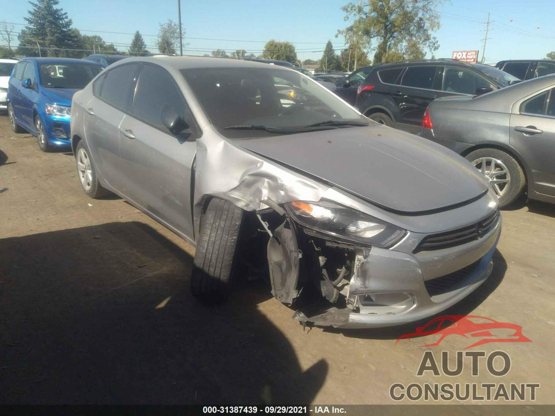 DODGE DART 2016 - 1C3CDFBB7GD505446