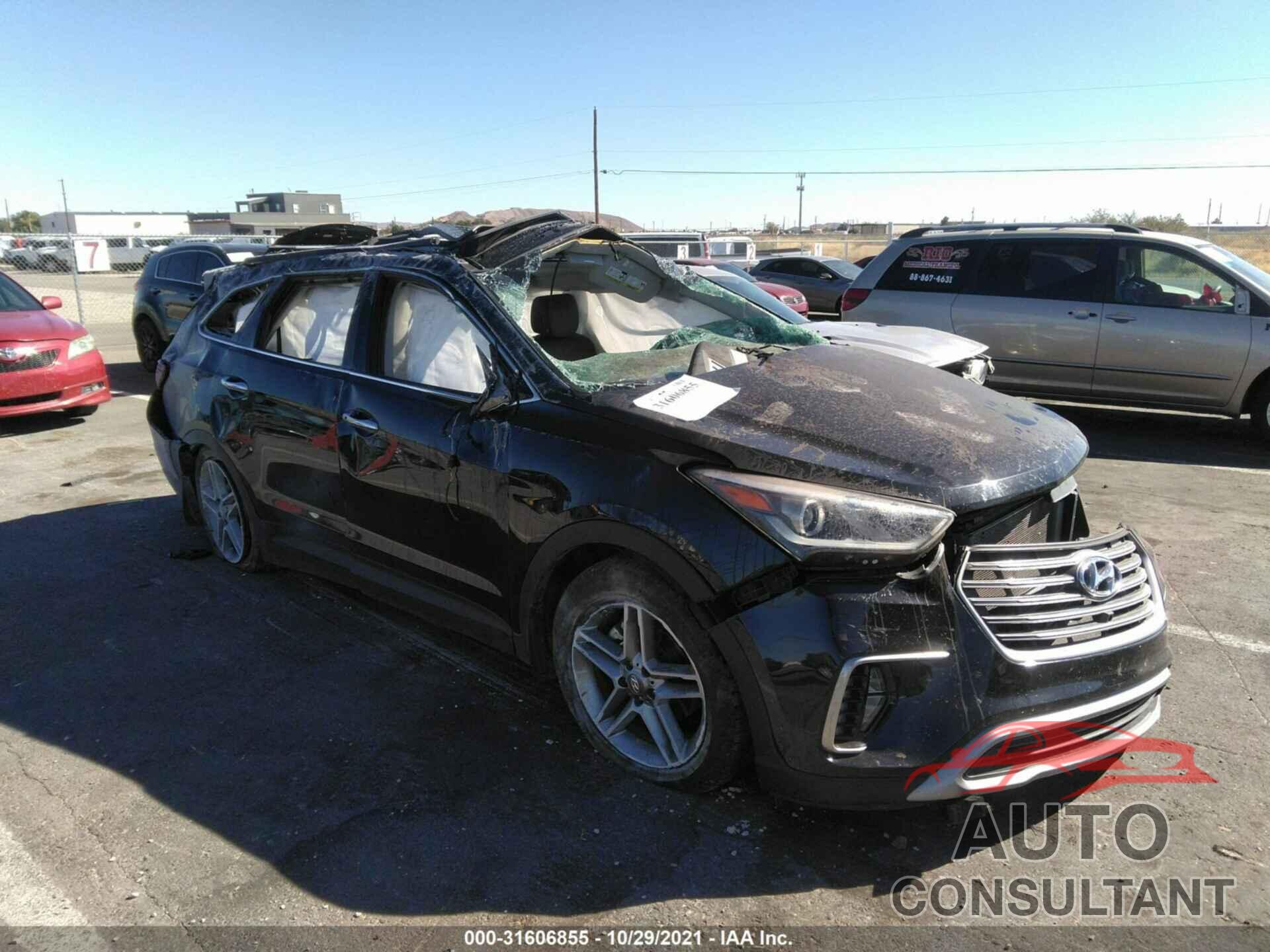 HYUNDAI SANTA FE 2017 - KM8SR4HF3HU196420