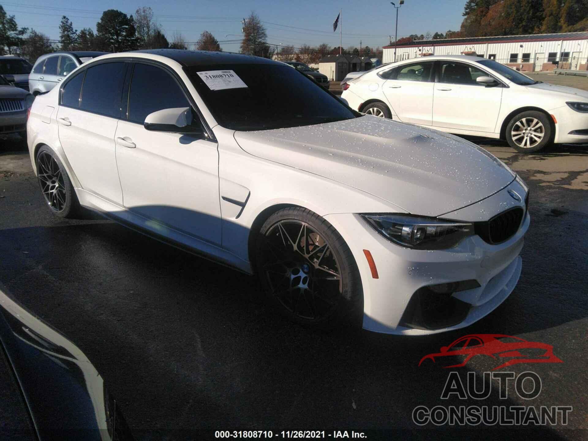 BMW M3 2018 - WBS8M9C53J5L01118