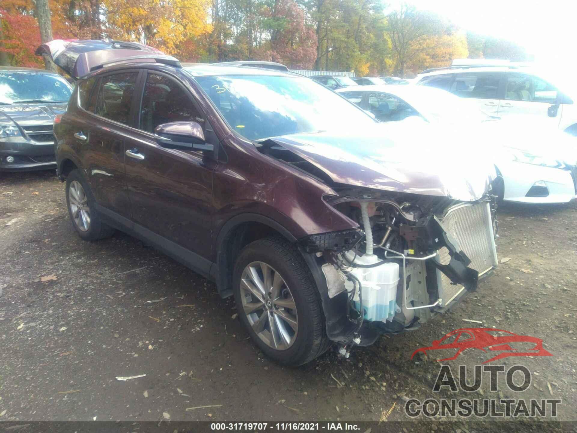 TOYOTA RAV4 2018 - 2T3DFREV8JW748176
