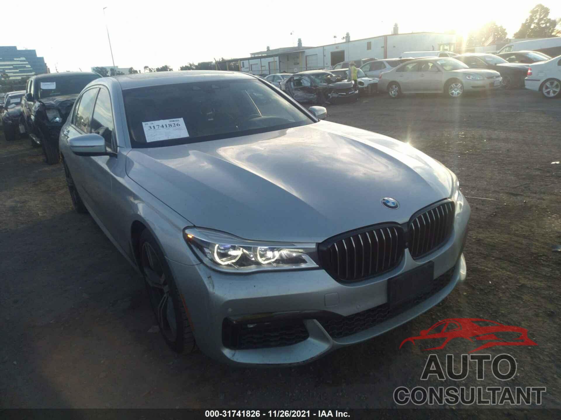 BMW 7 SERIES 2017 - WBA7F0C53HGM21263