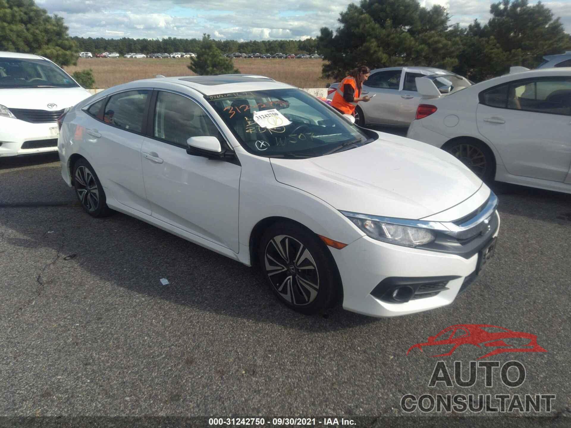 HONDA CIVIC SEDAN 2016 - 2HGFC1F7XGH655141