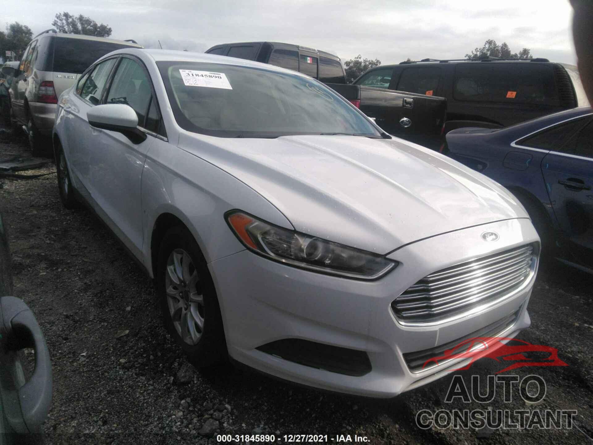 FORD FUSION 2016 - 3FA6P0G79GR333337