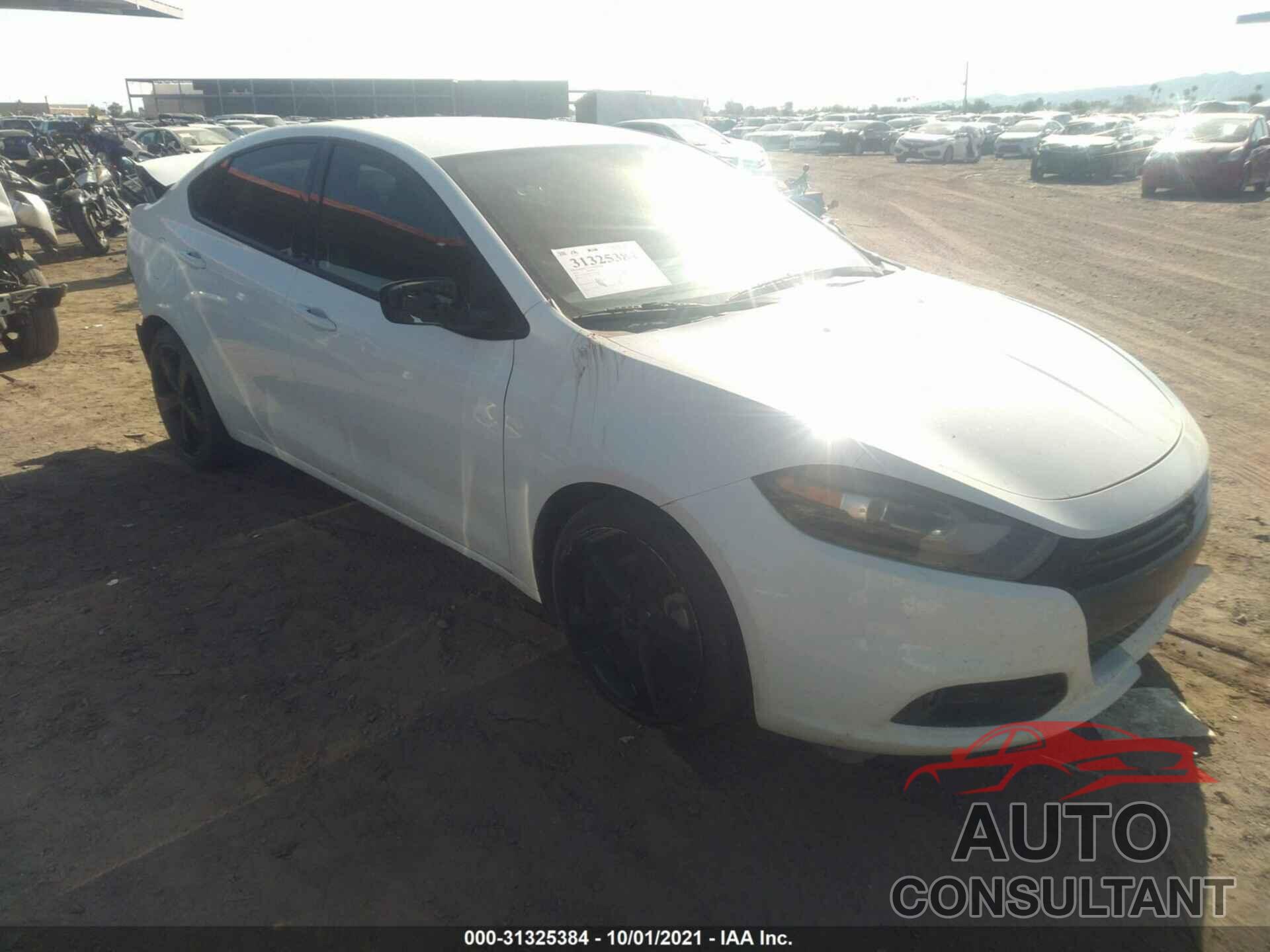 DODGE DART 2016 - 1C3CDFBB5GD577665