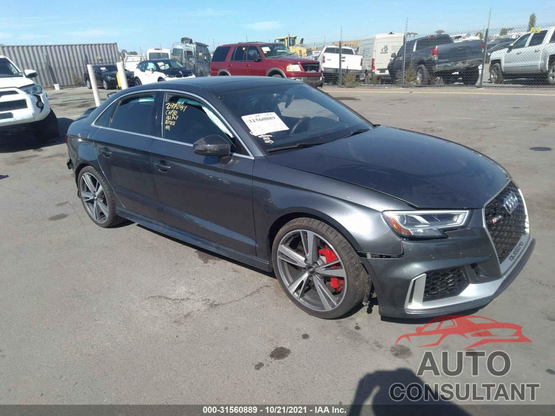 AUDI RS 3 2018 - WUABWGFF5J1905991