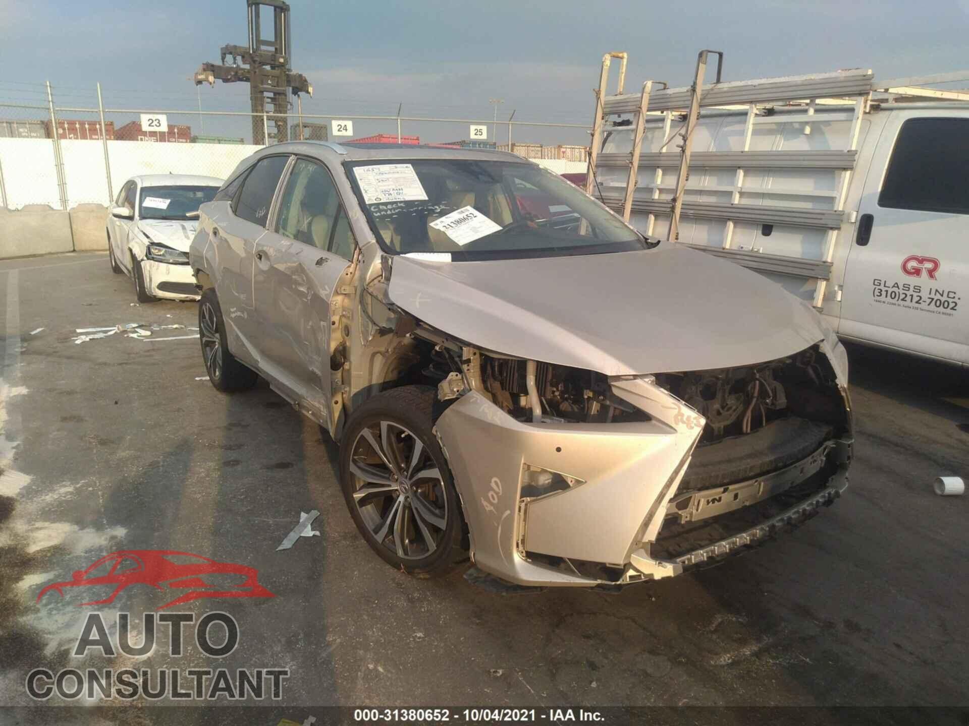 LEXUS RX 2017 - 2T2ZZMCA8HC051817