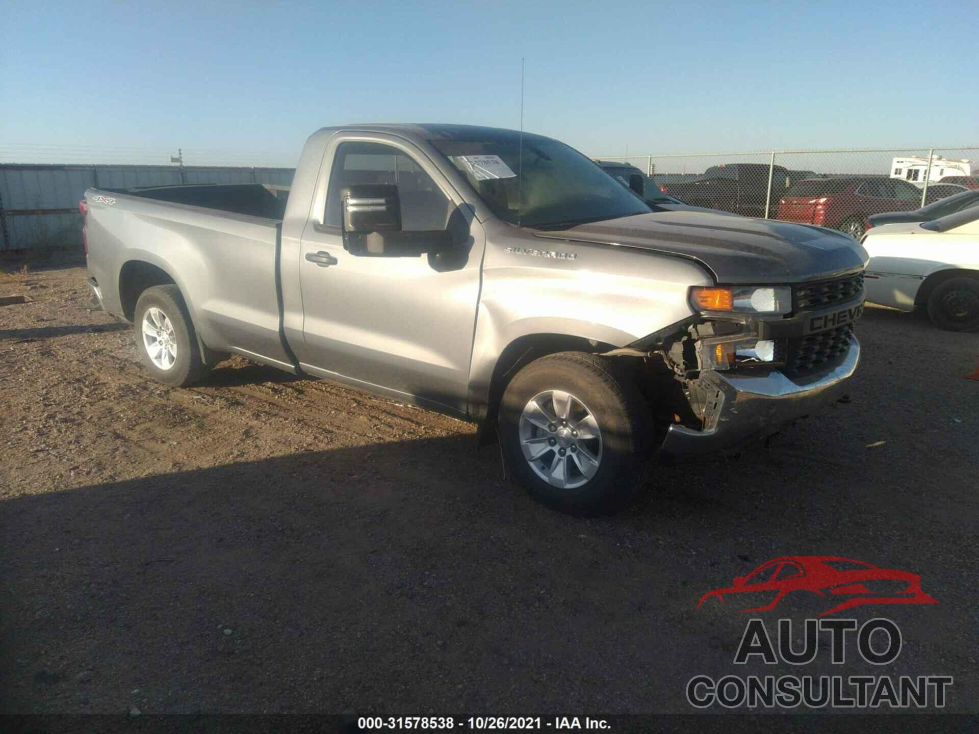 CHEVROLET SILVERADO 1500 2020 - 3GCNYAEF2LG135790