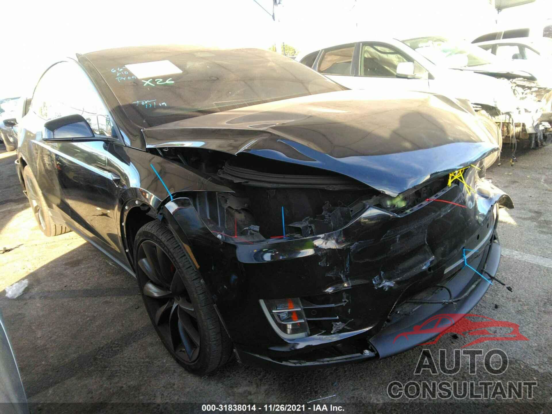 TESLA MODEL X 2017 - 5YJXCBE24HF076653