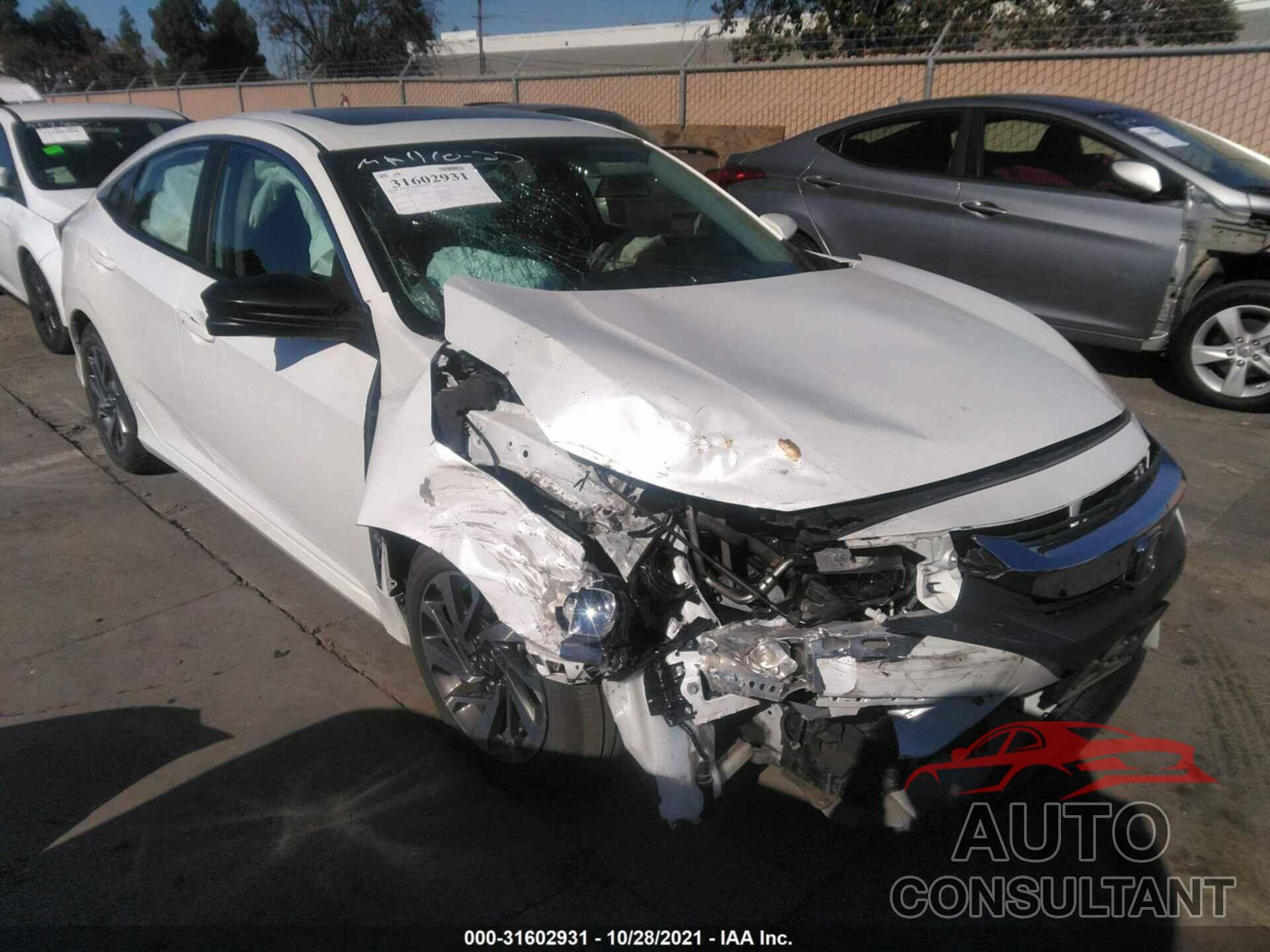 HONDA CIVIC SEDAN 2016 - 19XFC2F79GE207151