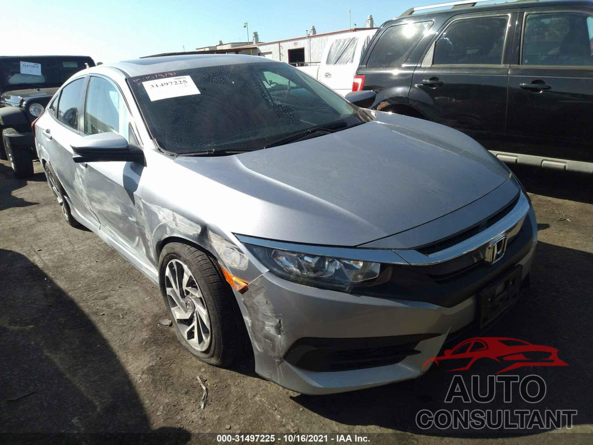 HONDA CIVIC SEDAN 2018 - 2HGFC2F70JH538780