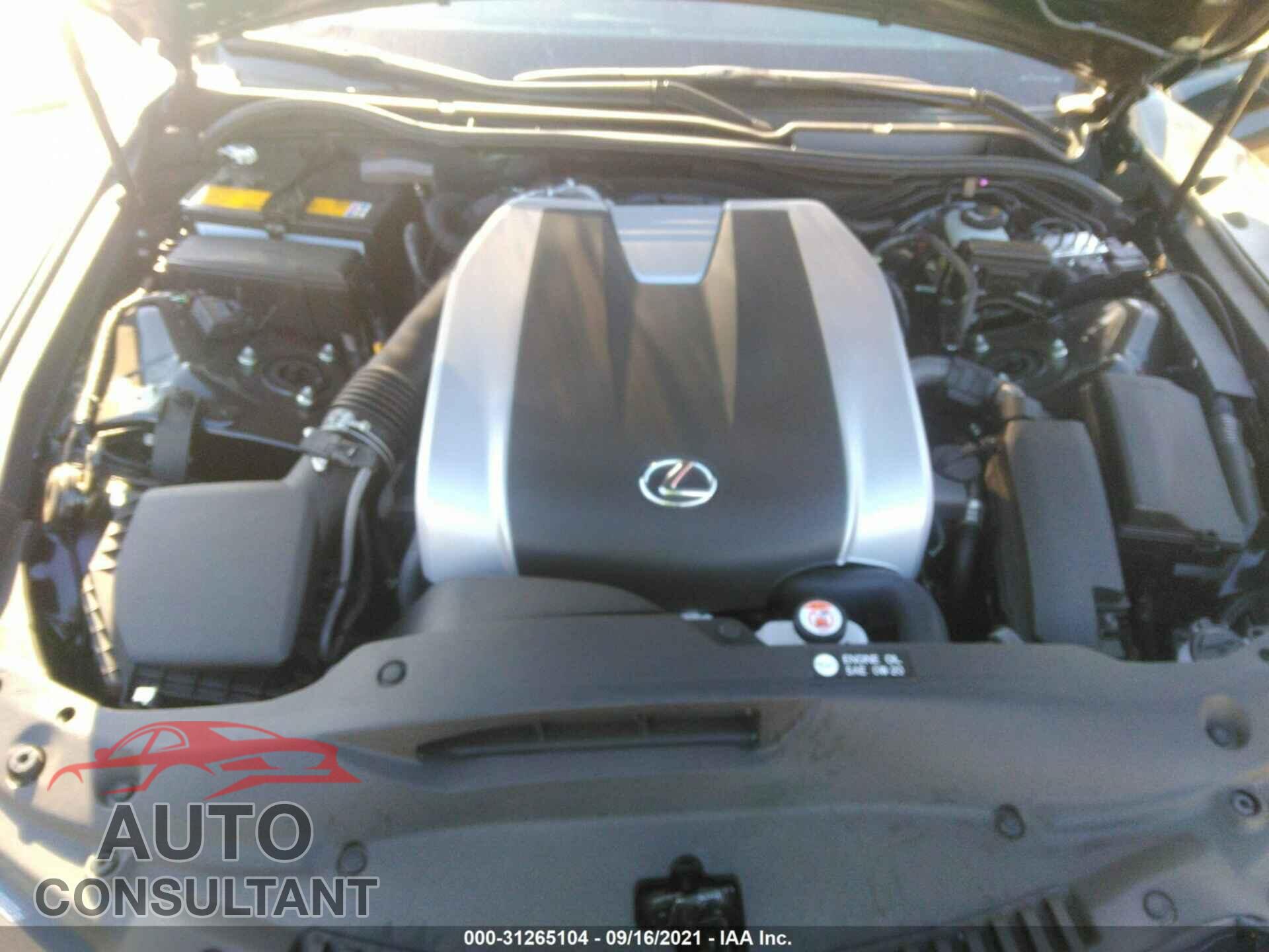 LEXUS IS 2021 - JTHC81F21M5046903
