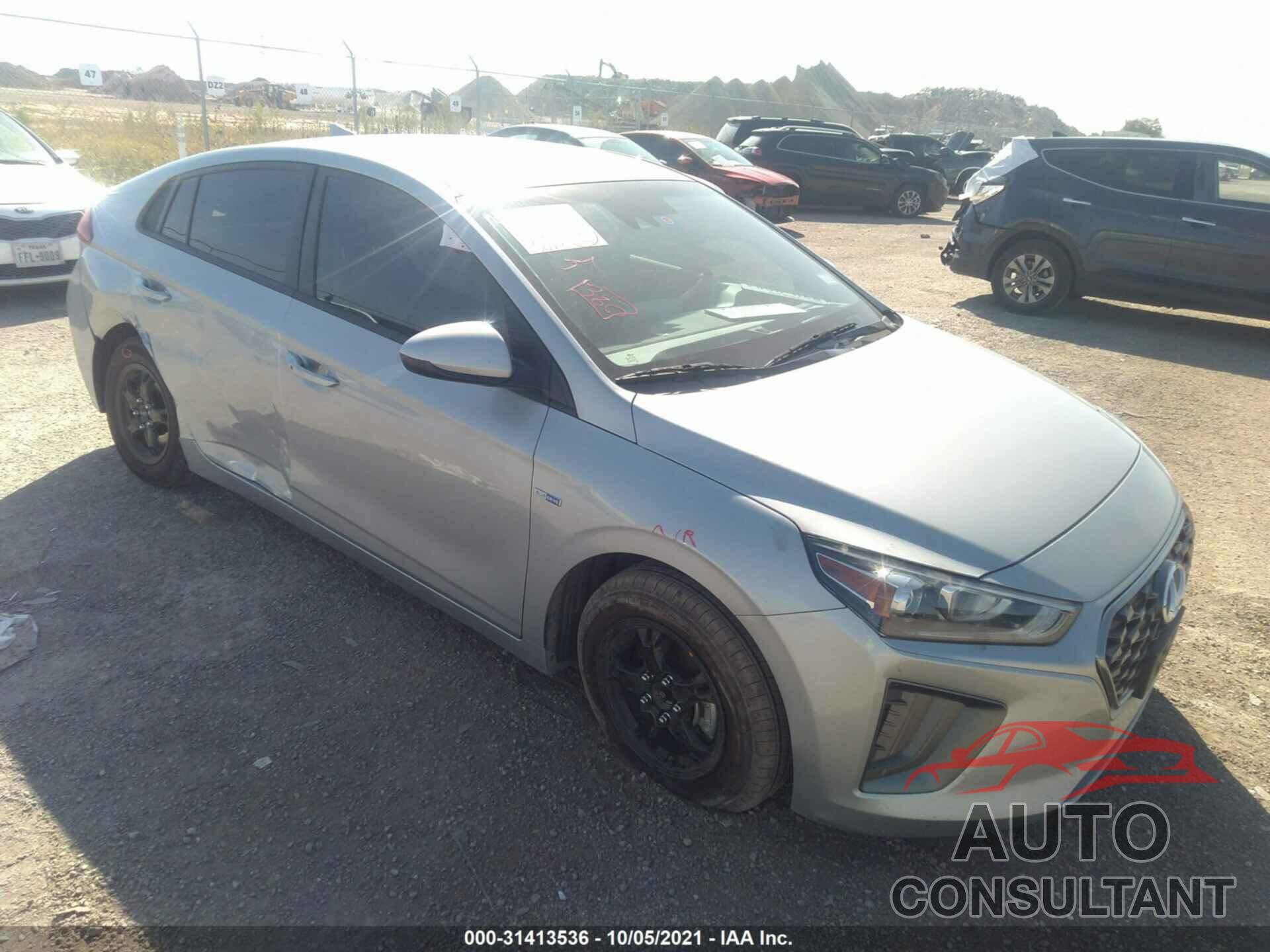 HYUNDAI IONIQ HYBRID 2020 - KMHC65LC1LU227687