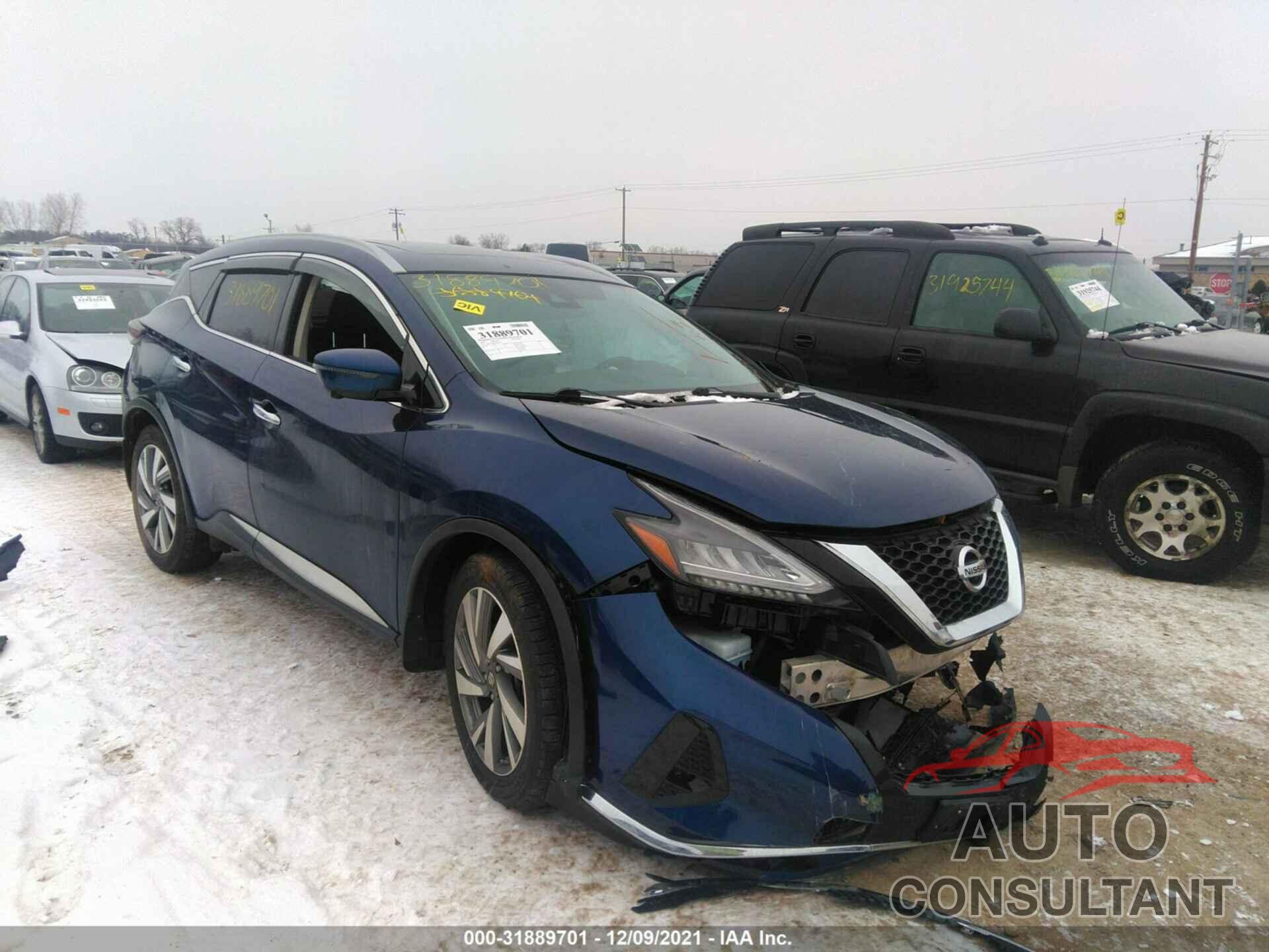 NISSAN MURANO 2019 - 5N1AZ2MS7KN101703