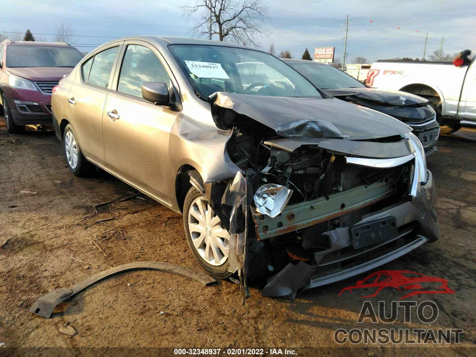 NISSAN VERSA 2016 - 3N1CN7AP8GL816019