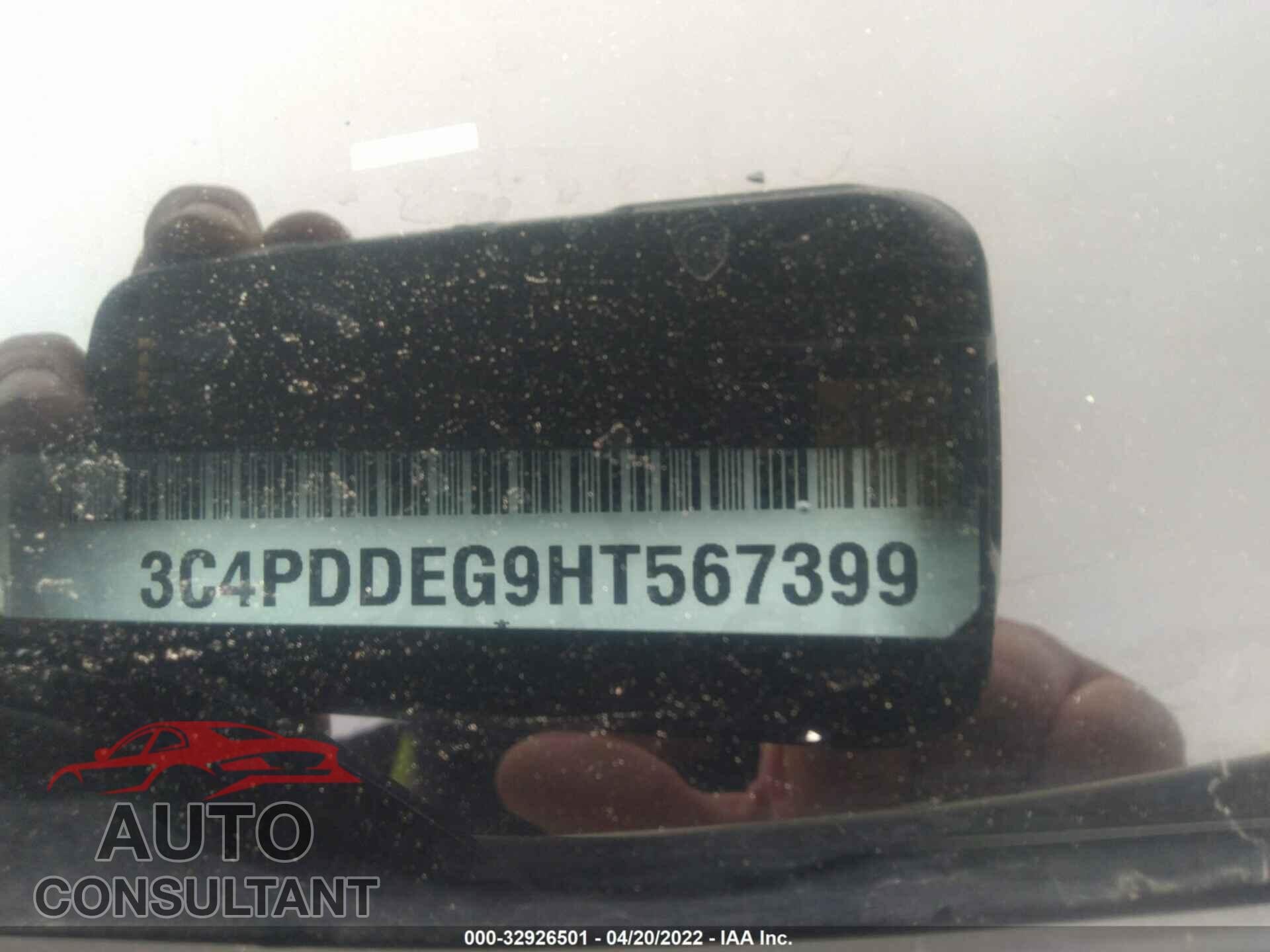 DODGE JOURNEY 2017 - 3C4PDDEG9HT567399