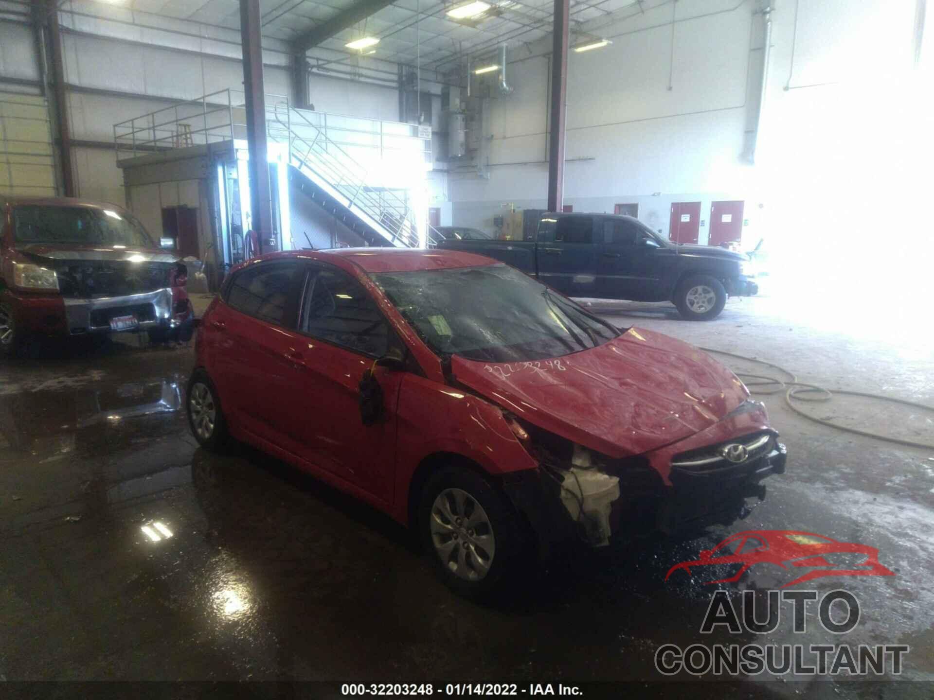 HYUNDAI ACCENT 2016 - KMHCT4AE6GU108241