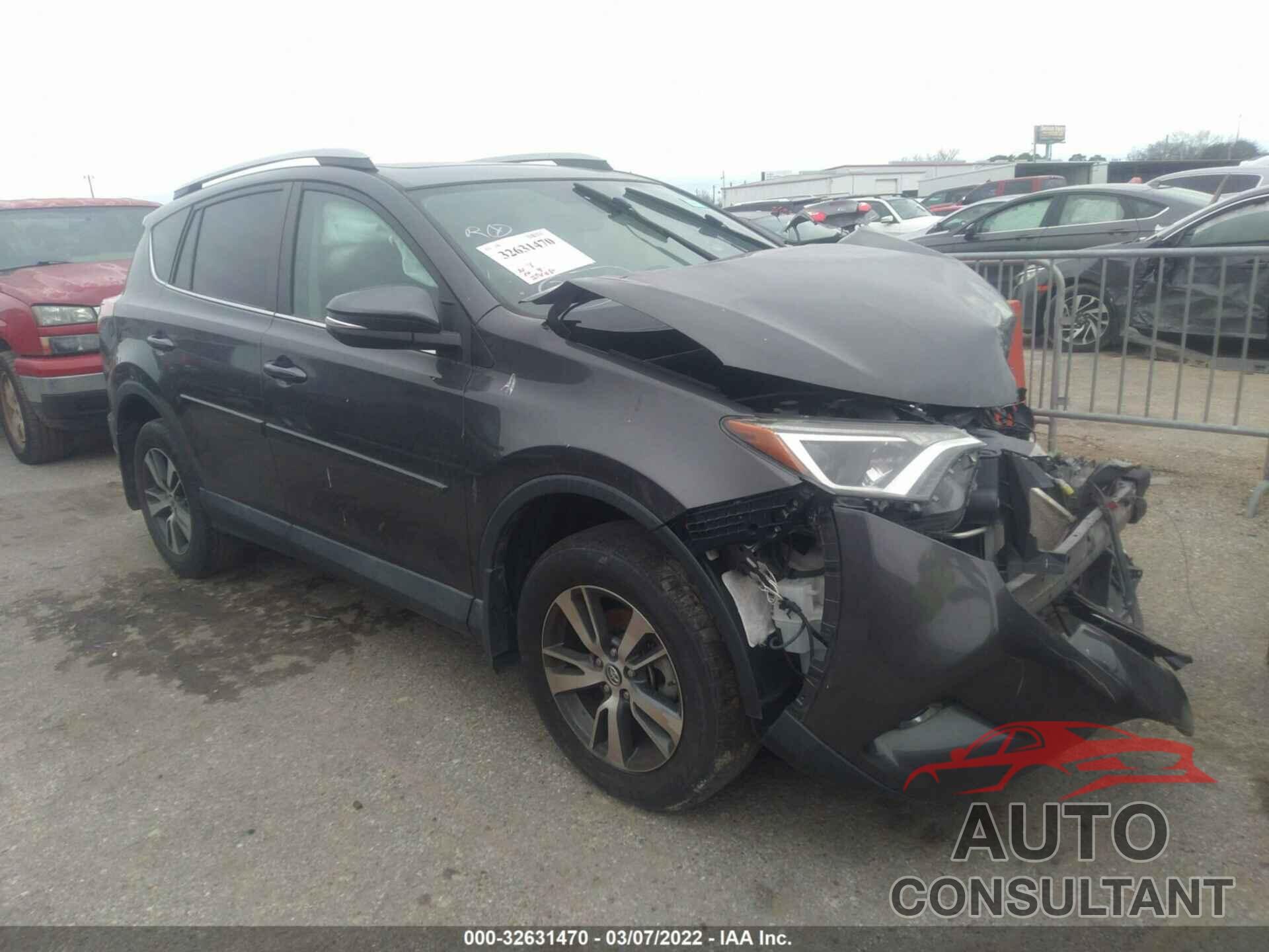 TOYOTA RAV4 2018 - 2T3WFREV8JW422628