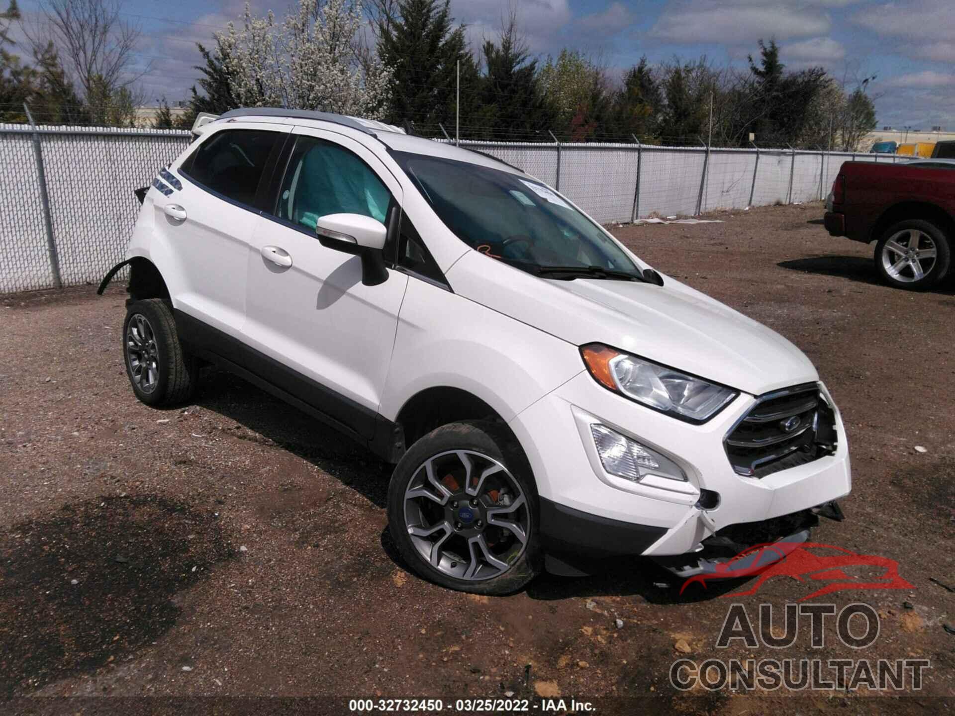 FORD ECOSPORT 2019 - MAJ6S3KL8KC267715