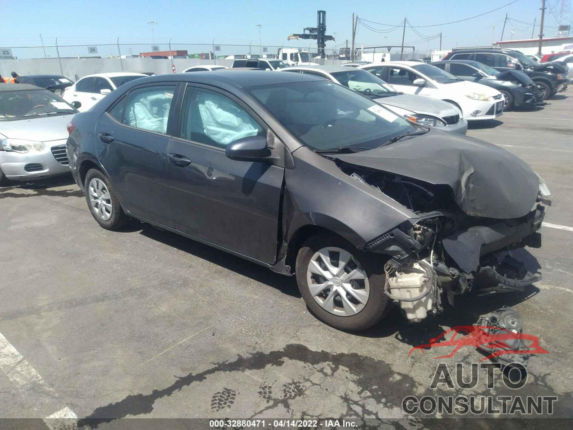 TOYOTA COROLLA 2016 - 5YFBURHE0GP376473