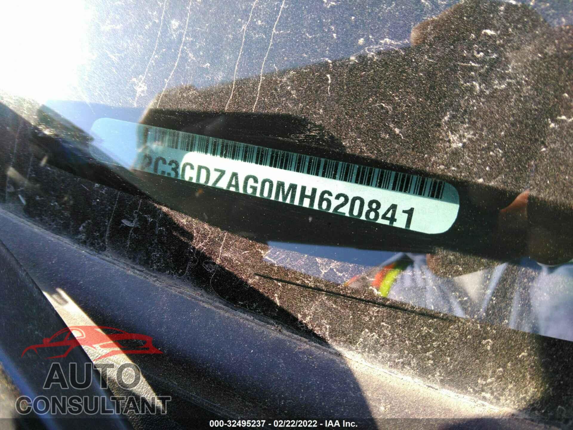 DODGE CHALLENGER 2021 - 2C3CDZAG0MH620841