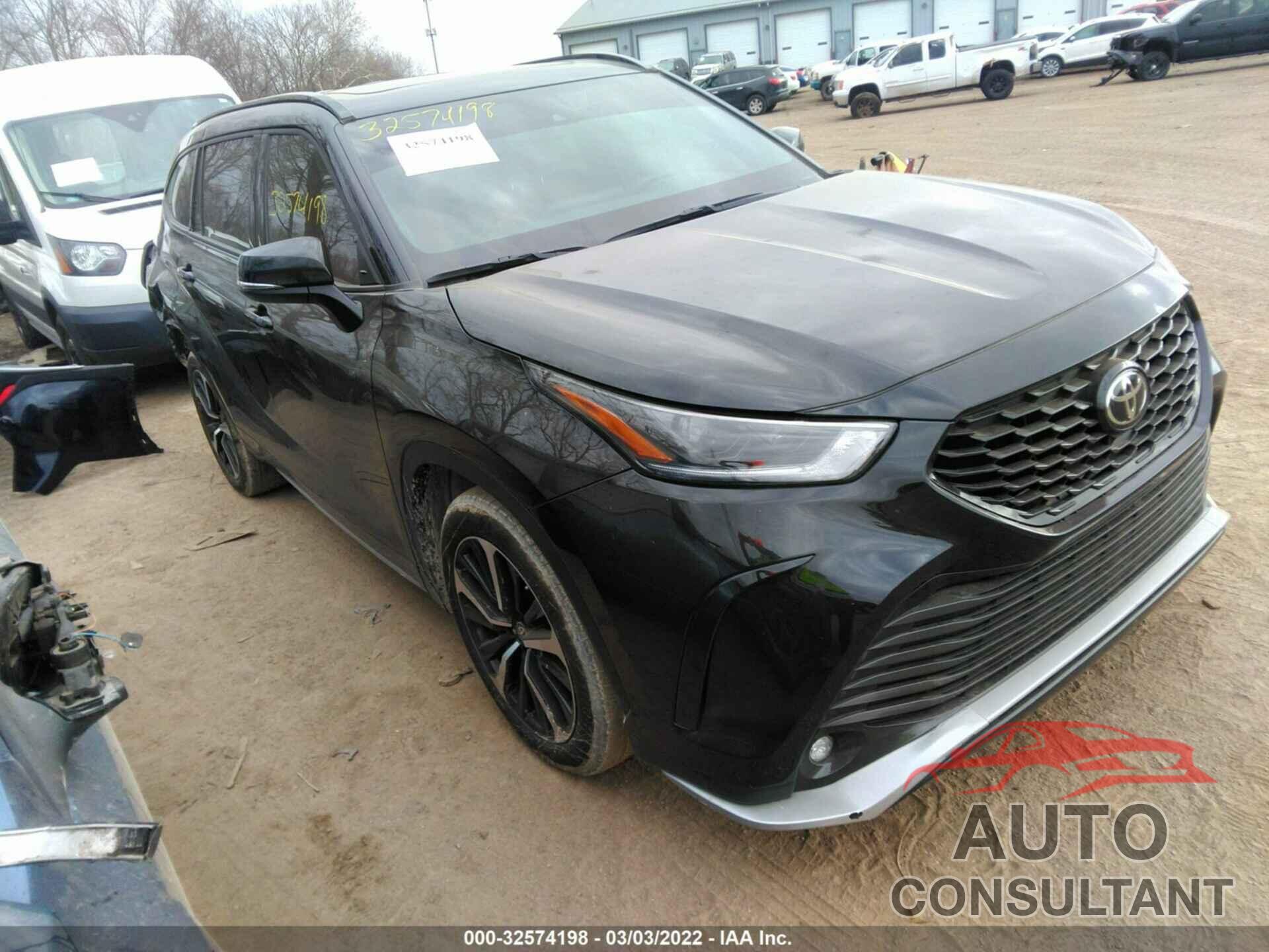 TOYOTA HIGHLANDER 2021 - 5TDJZRBH1MS068795