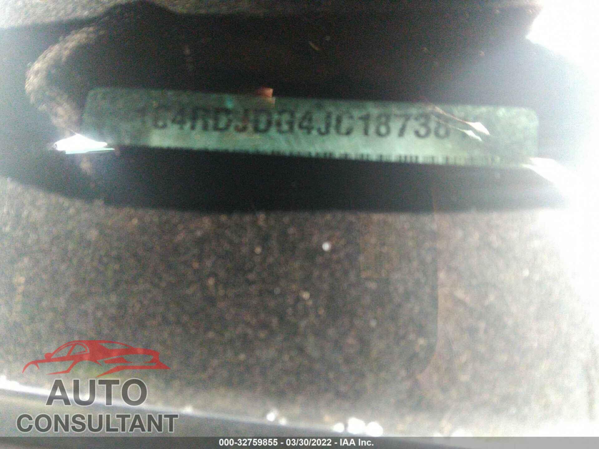DODGE DURANGO 2018 - 1C4RDJDG4JC187381