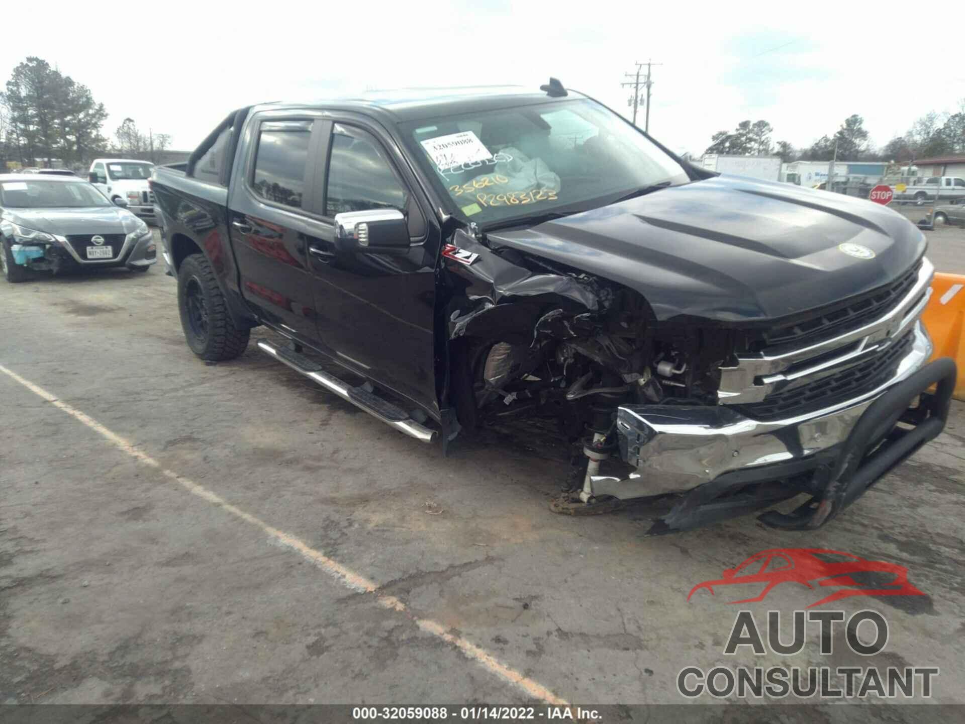 CHEVROLET SILVERADO 1500 2021 - 3GCUYDED6MG211007