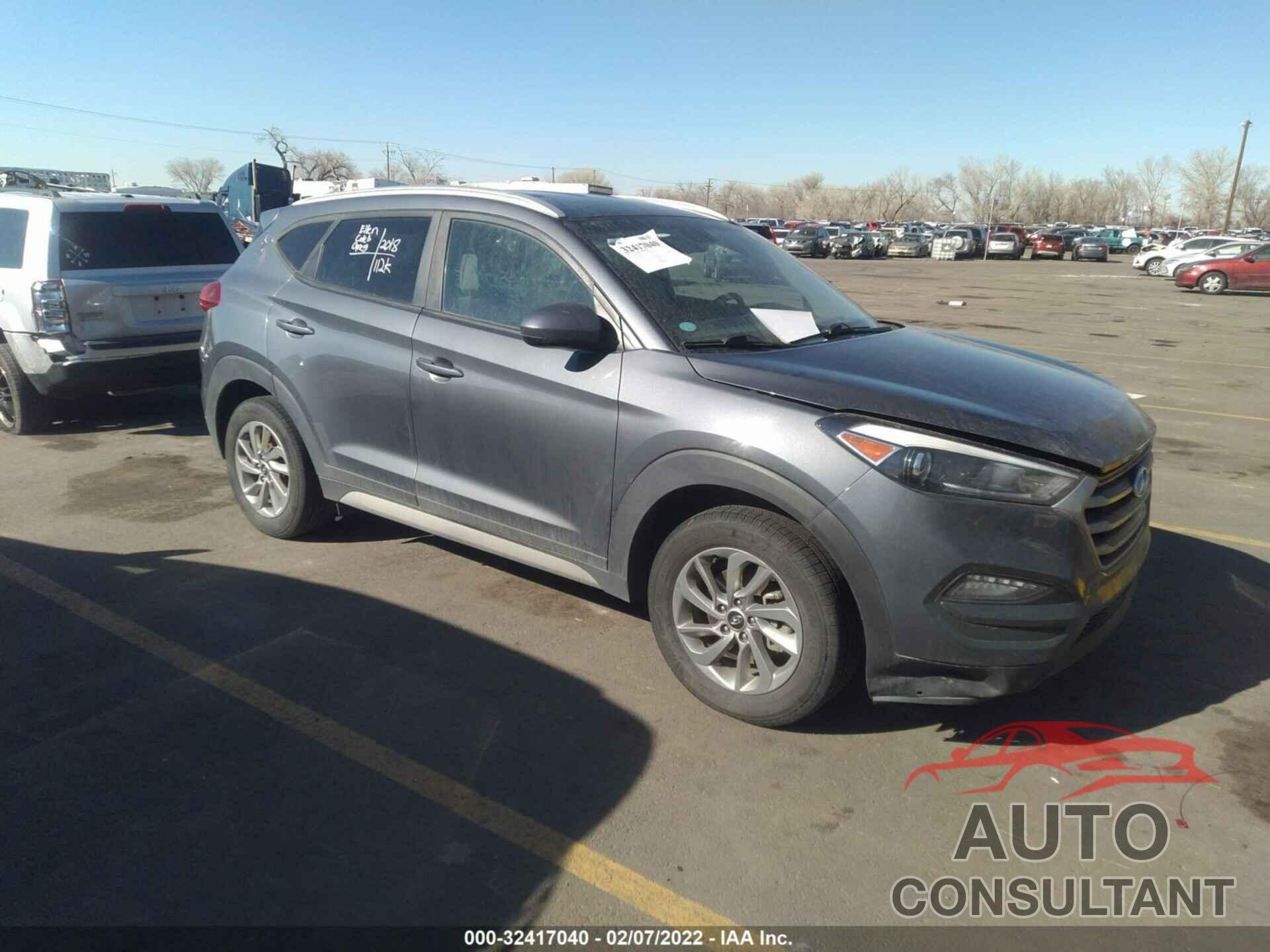 HYUNDAI TUCSON 2018 - KM8J3CA49JU735693