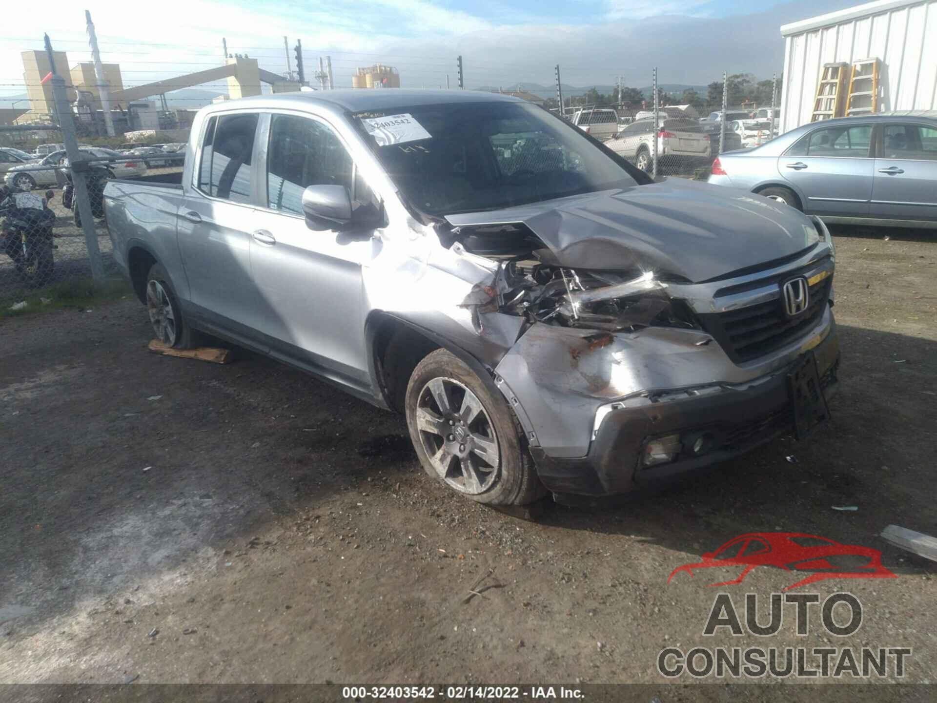 HONDA RIDGELINE 2017 - 5FPYK2F64HB011706