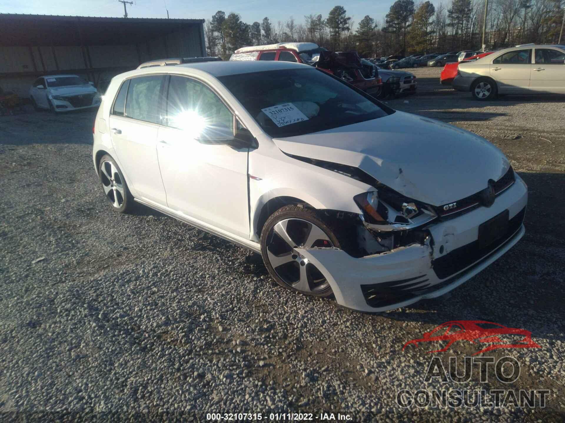 VOLKSWAGEN GOLF GTI 2016 - 3VW5T7AU5GM064370