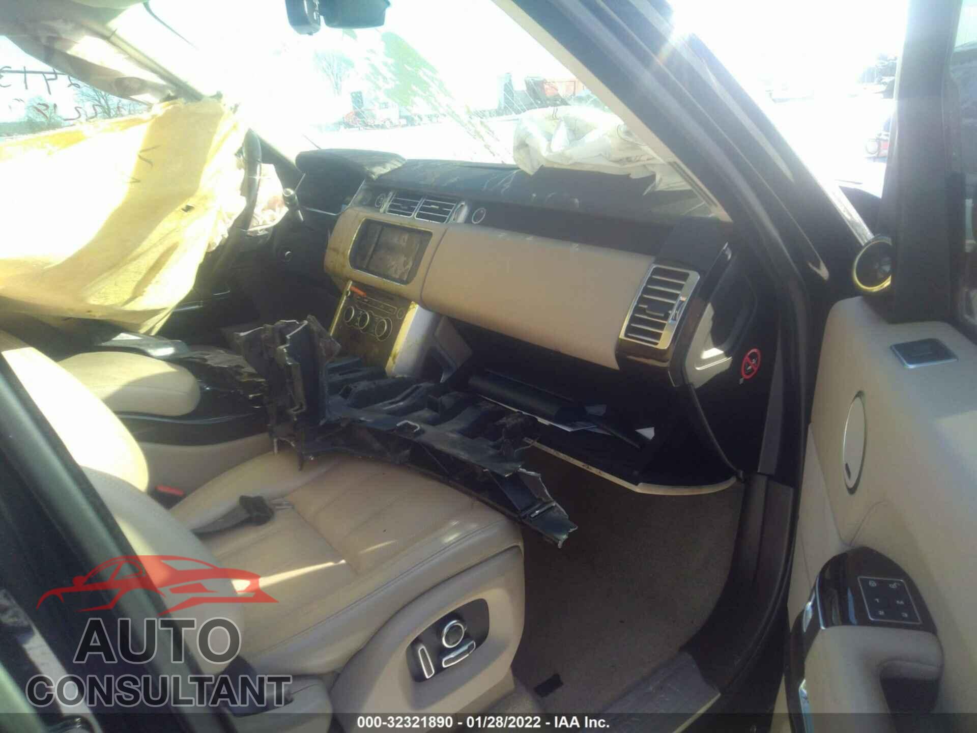 LAND ROVER RANGE ROVER 2016 - SALGS2VF9GA254465