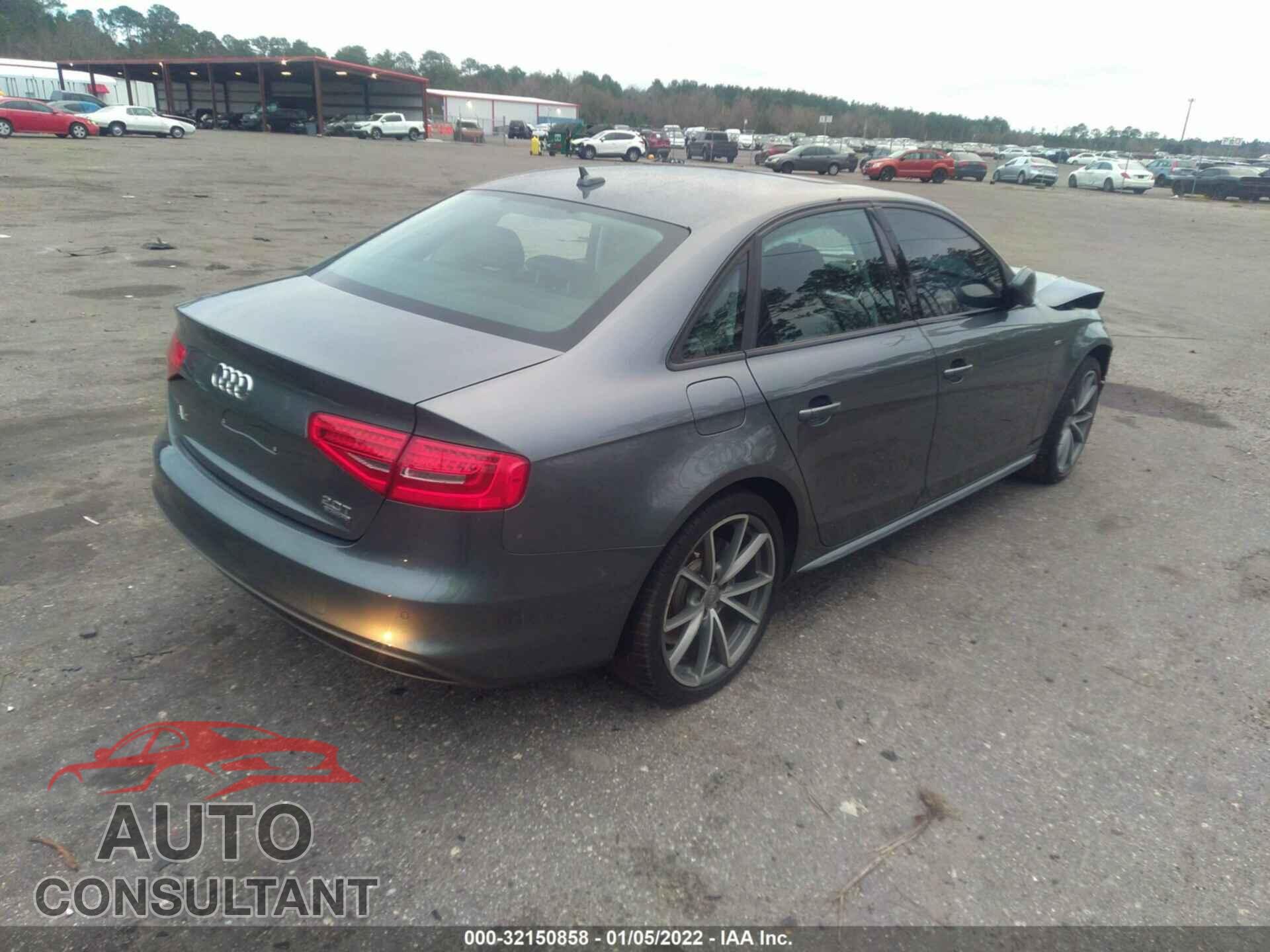 AUDI A4 2016 - WAUBFAFLXGN011581