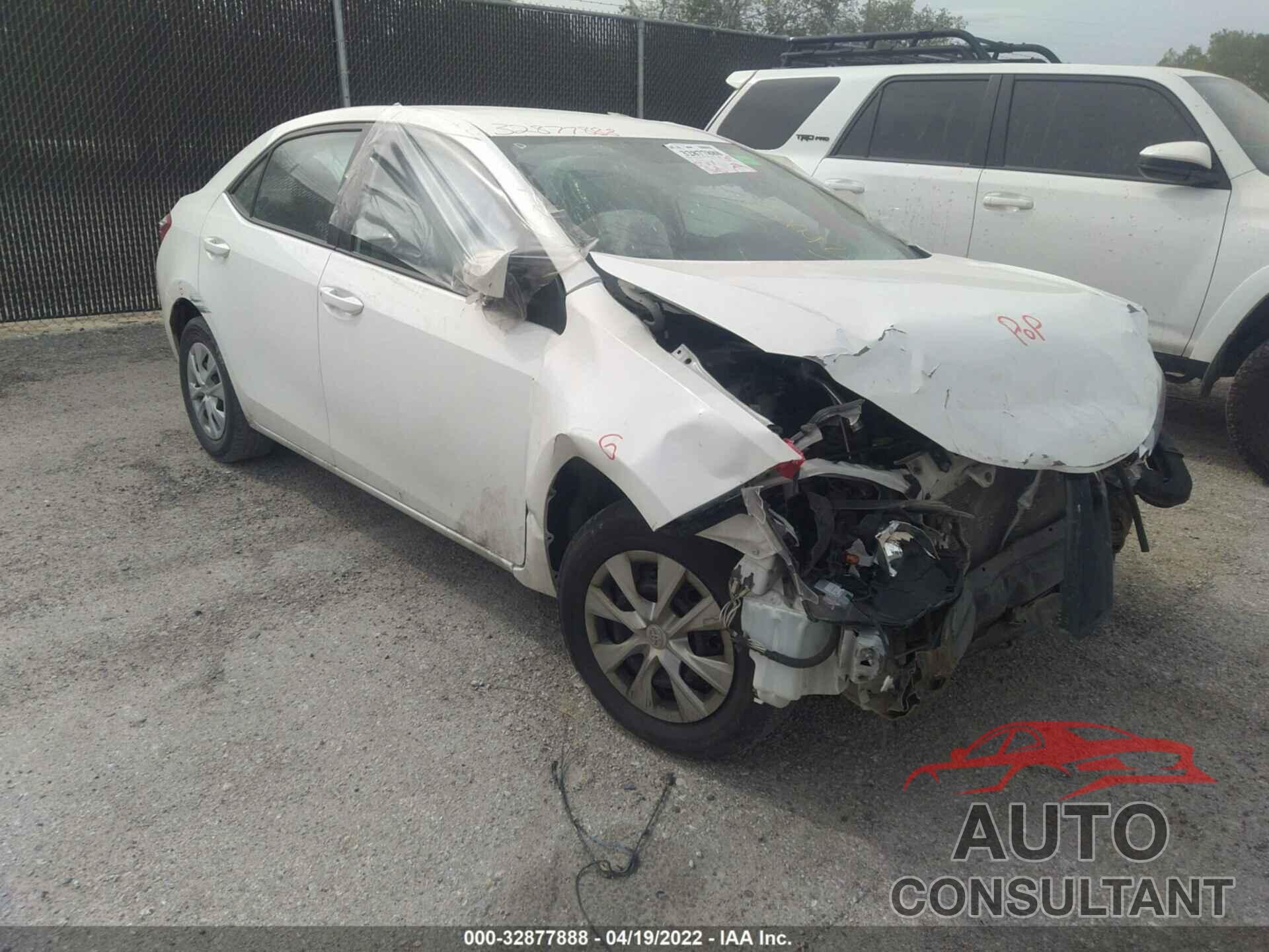 TOYOTA COROLLA 2016 - 5YFBURHE0GP492515