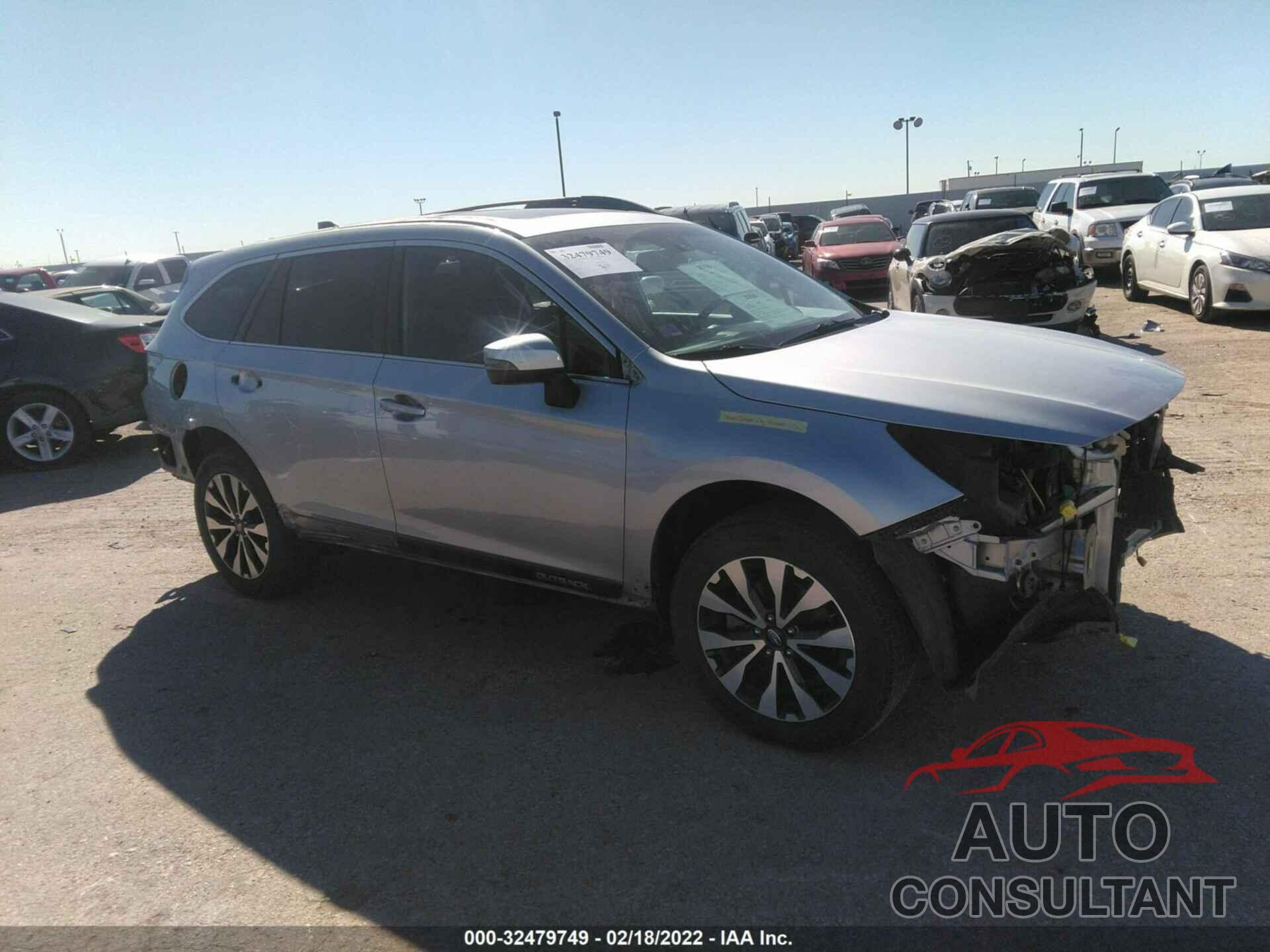 SUBARU OUTBACK 2016 - 4S4BSBNC9G3246924