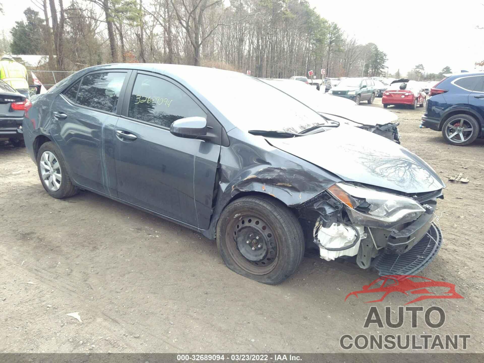 TOYOTA COROLLA 2016 - 5YFBURHE1GP428581