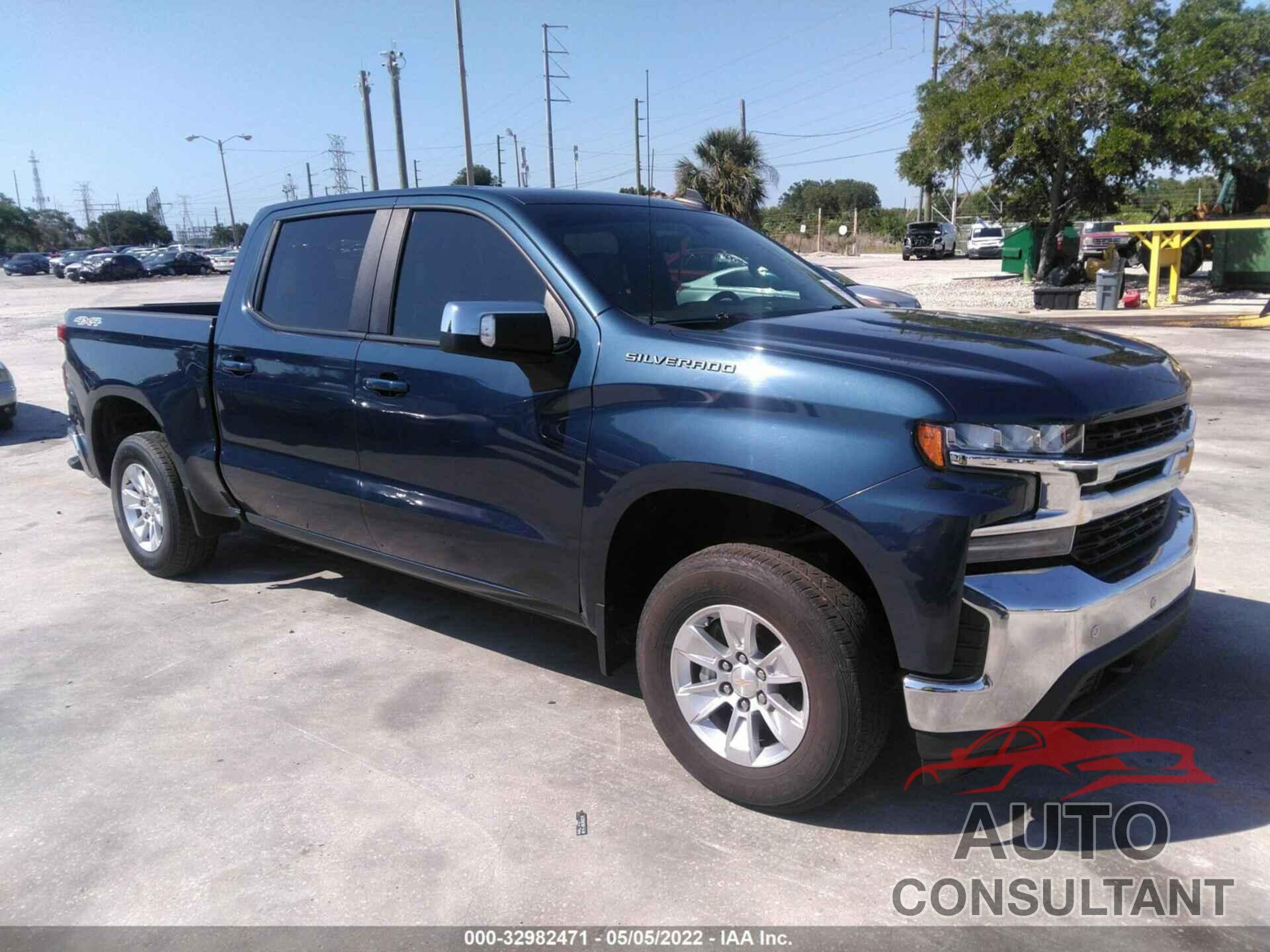 CHEVROLET SILVERADO 1500 2020 - 1GCUYDED6LZ133004