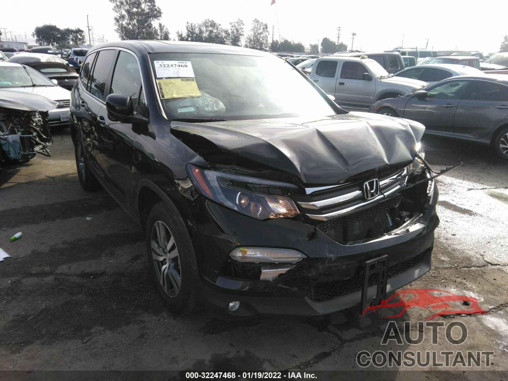 HONDA PILOT 2017 - 5FNYF5H53HB023882