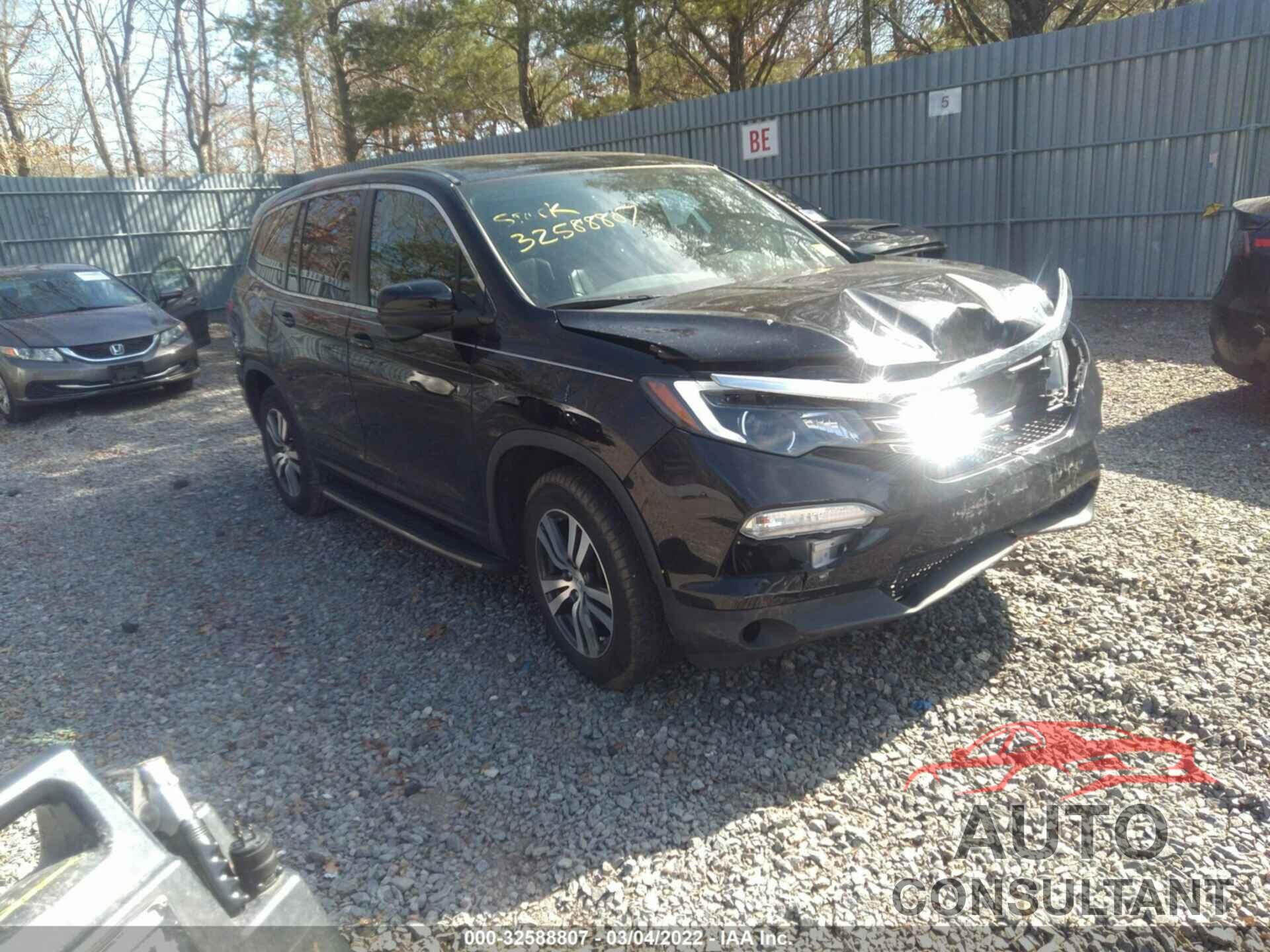 HONDA PILOT 2016 - 5FNYF6H58GB056154
